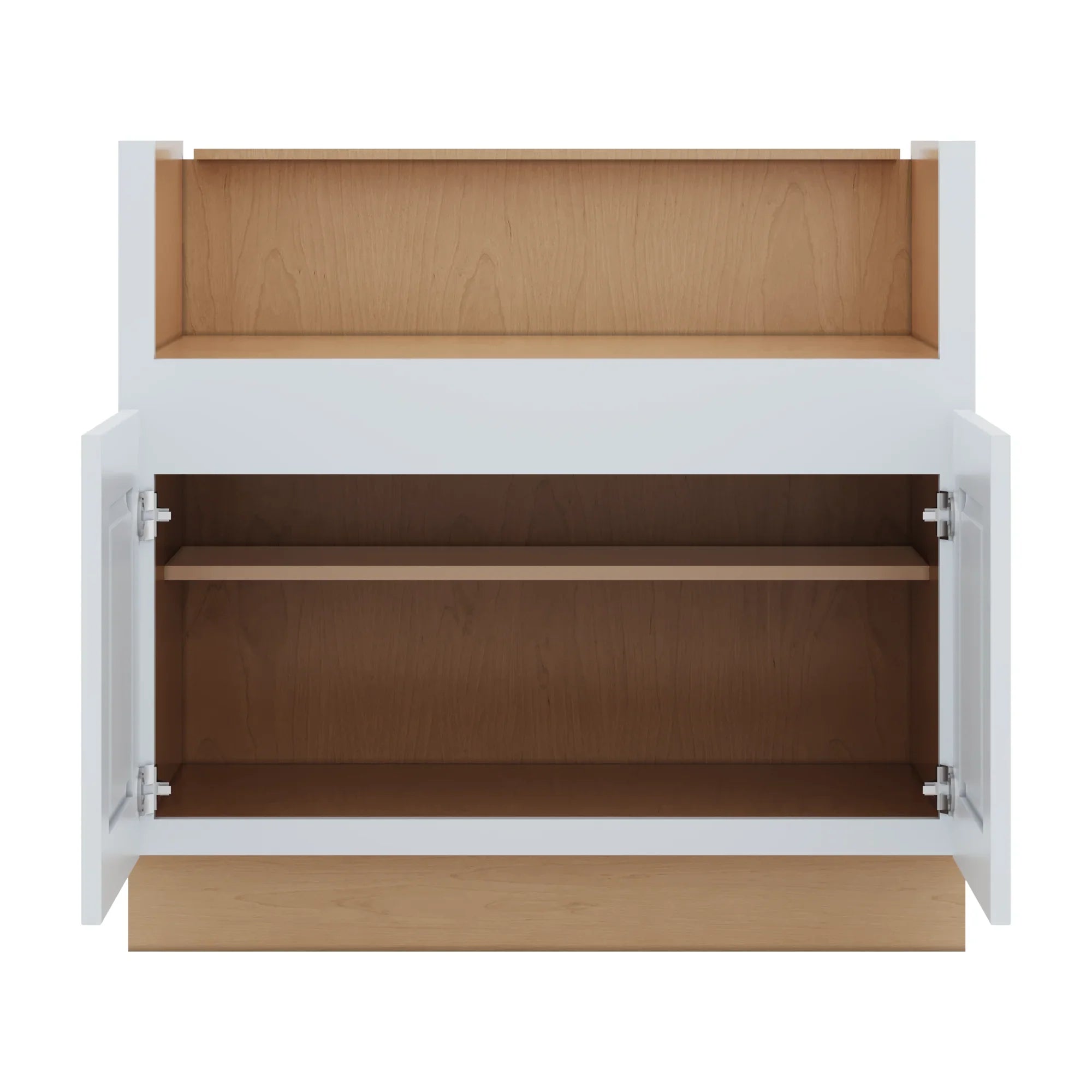 J&K White Shaker S8 Base Farm Sink 36" W