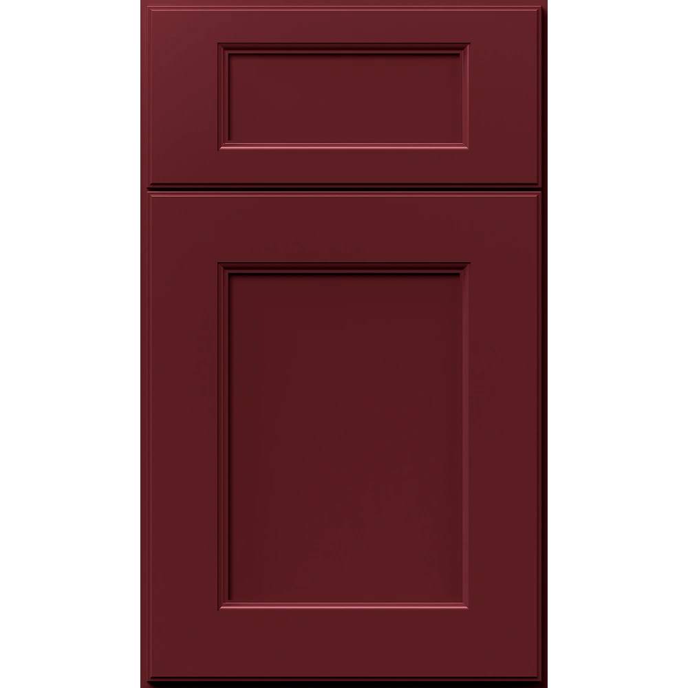 Fabuwood Allure Fusion Cabernet Red Door Sample