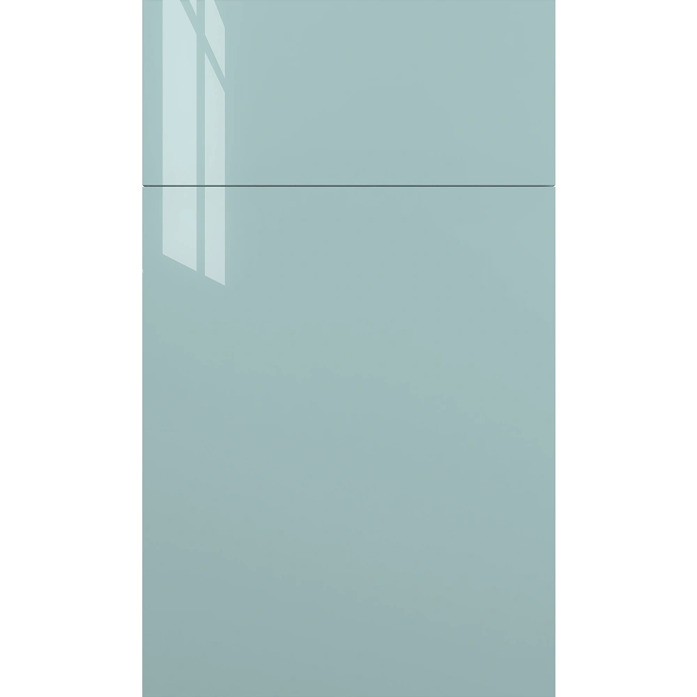 Fabuwood Illume Catalina Agua Marina Gloss Door Sample