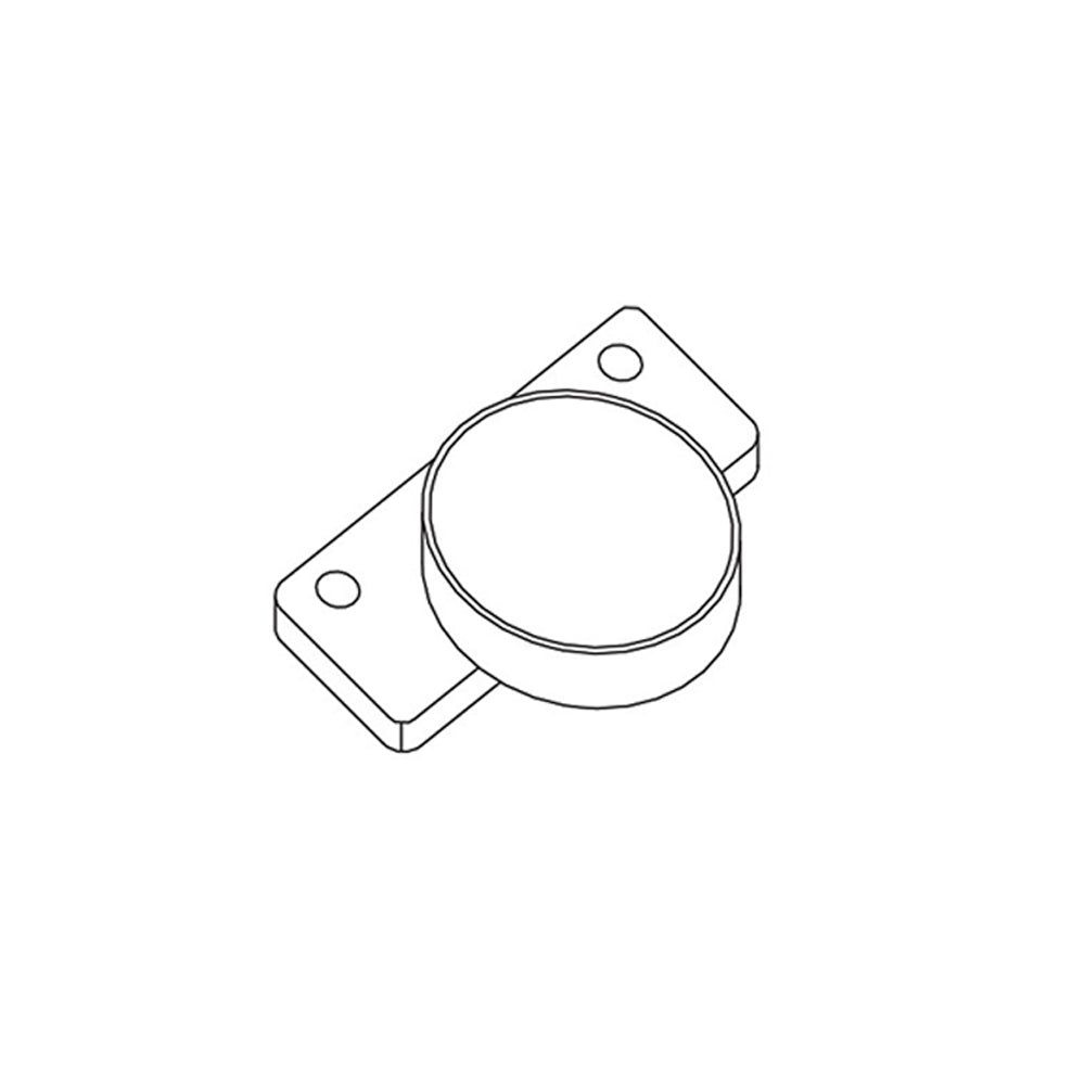 Wolf Classic Dartmouth Stonybrook Paint Hinge Bore Cover Cap - Brown