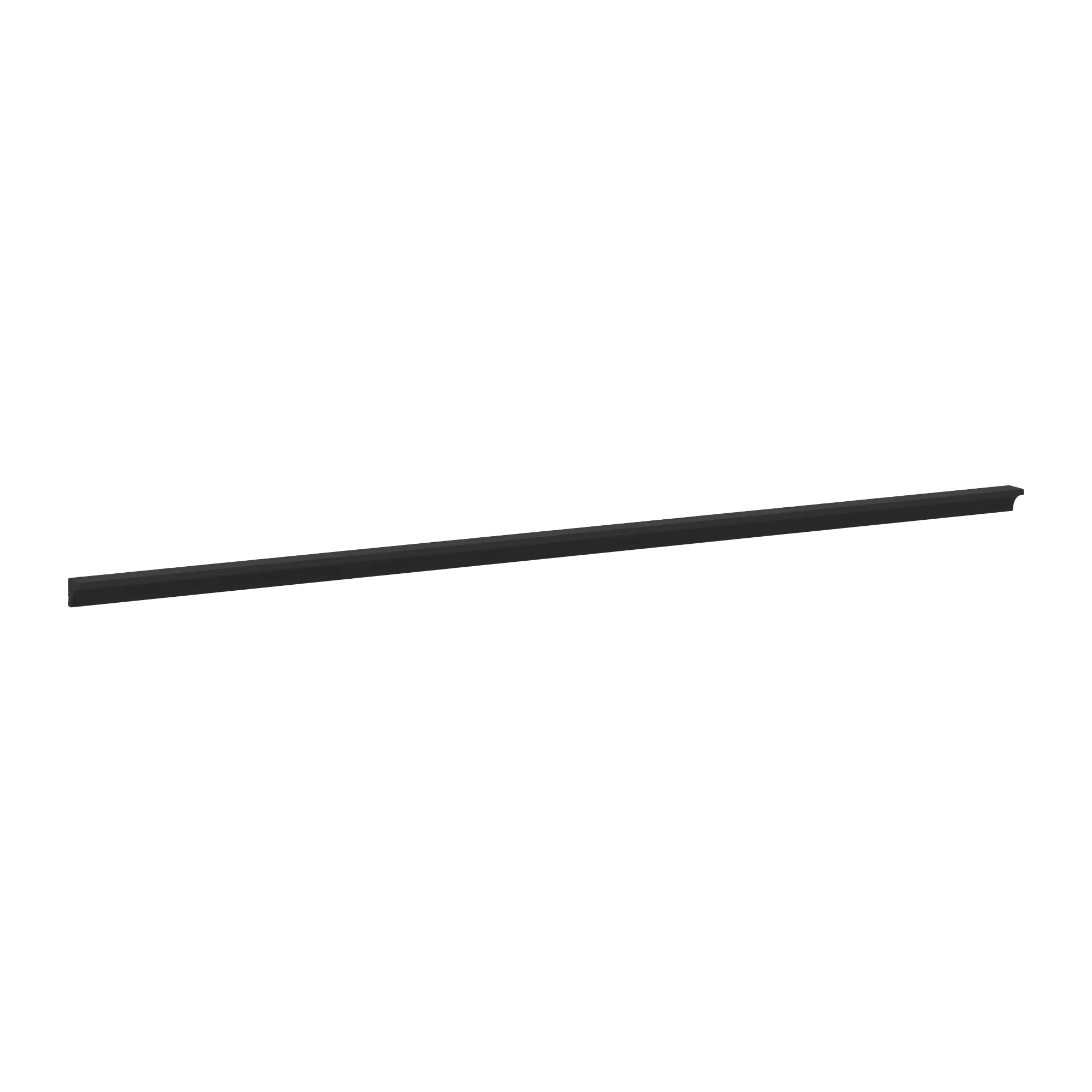 J&K Charcoal E2 96" W Incurved Corner Molding
