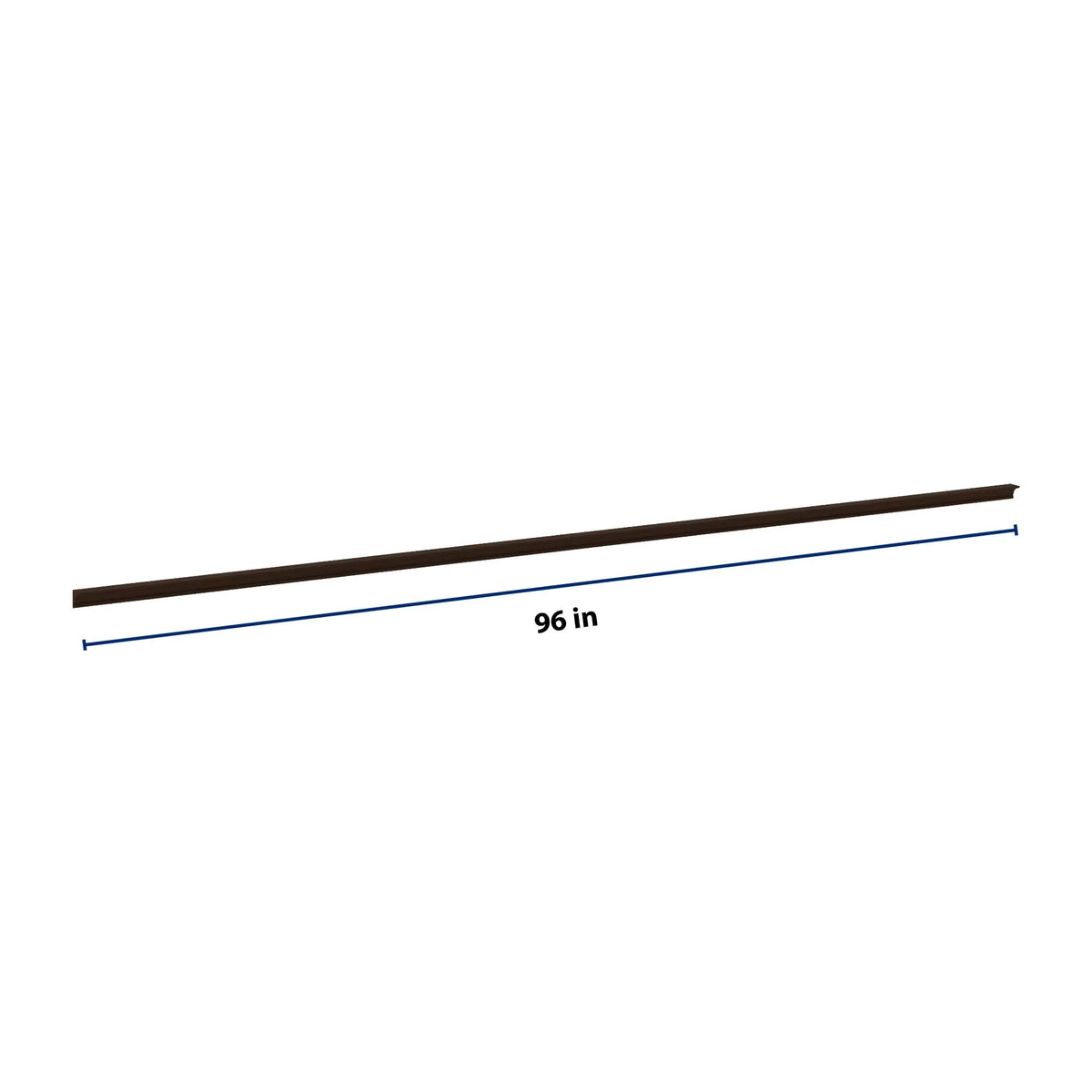 CNC Luxor 5-Piece Espresso 96" W X 3/4" H Inside Corner Molding