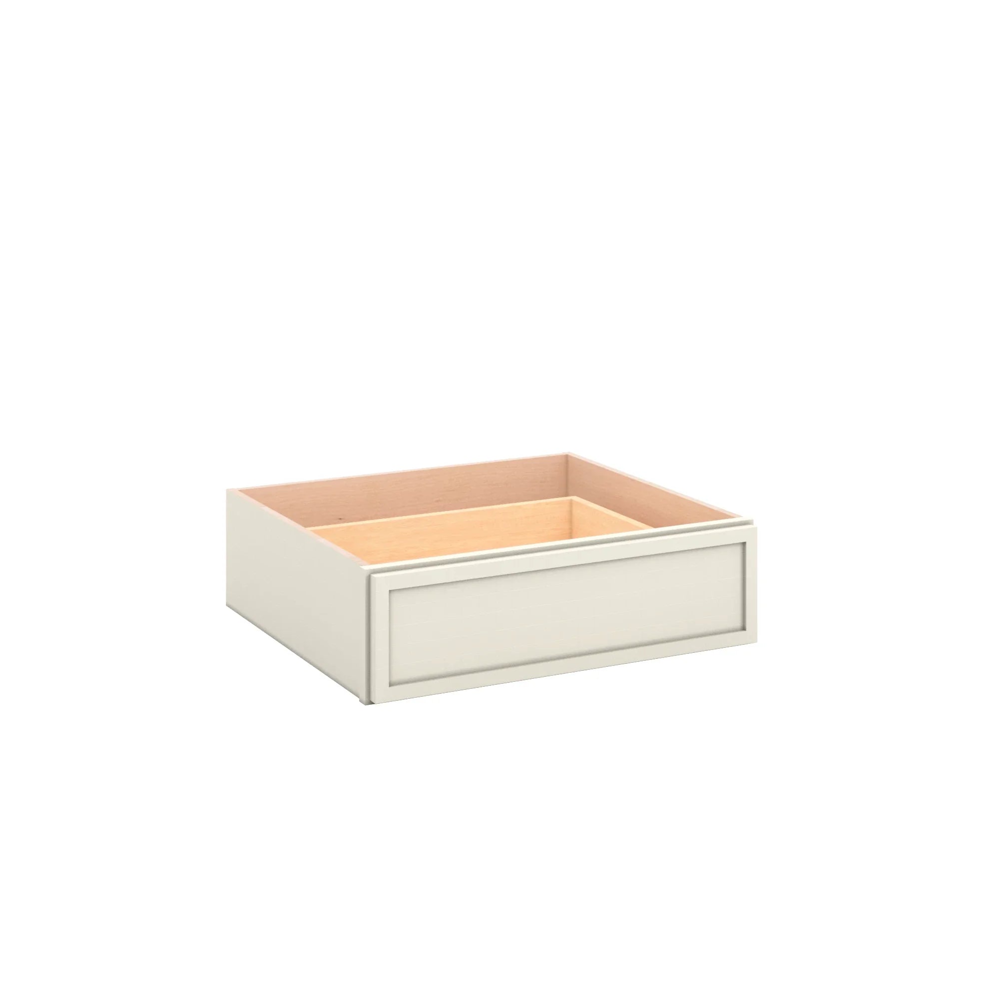 Modernform Cabinet Slim Dove White 24" W X 7" H X 21" D Vanity Knee Drawer