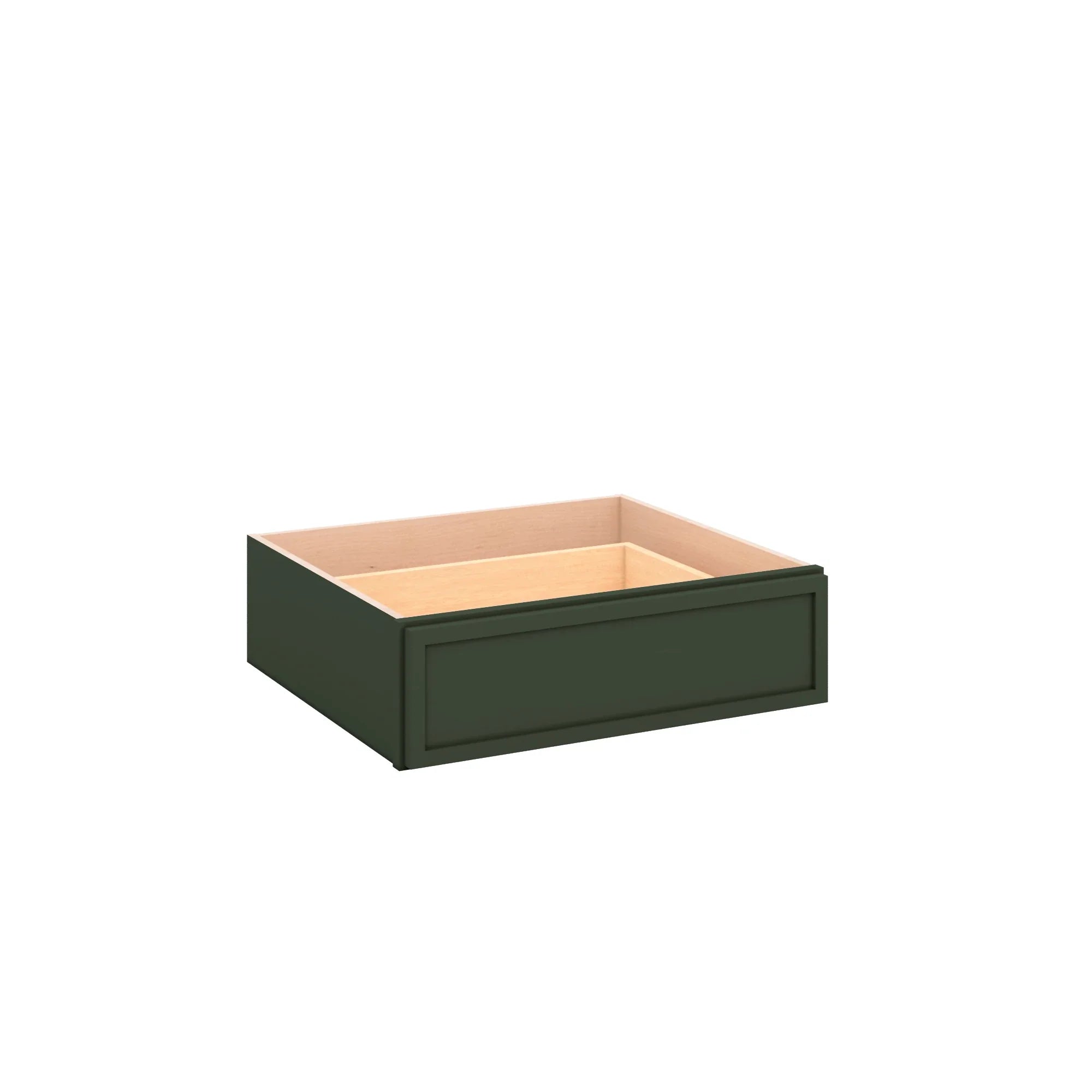 Modernform Cabinet Slim Sage Green 24" W X 7" H X 21" D Vanity Knee Drawer