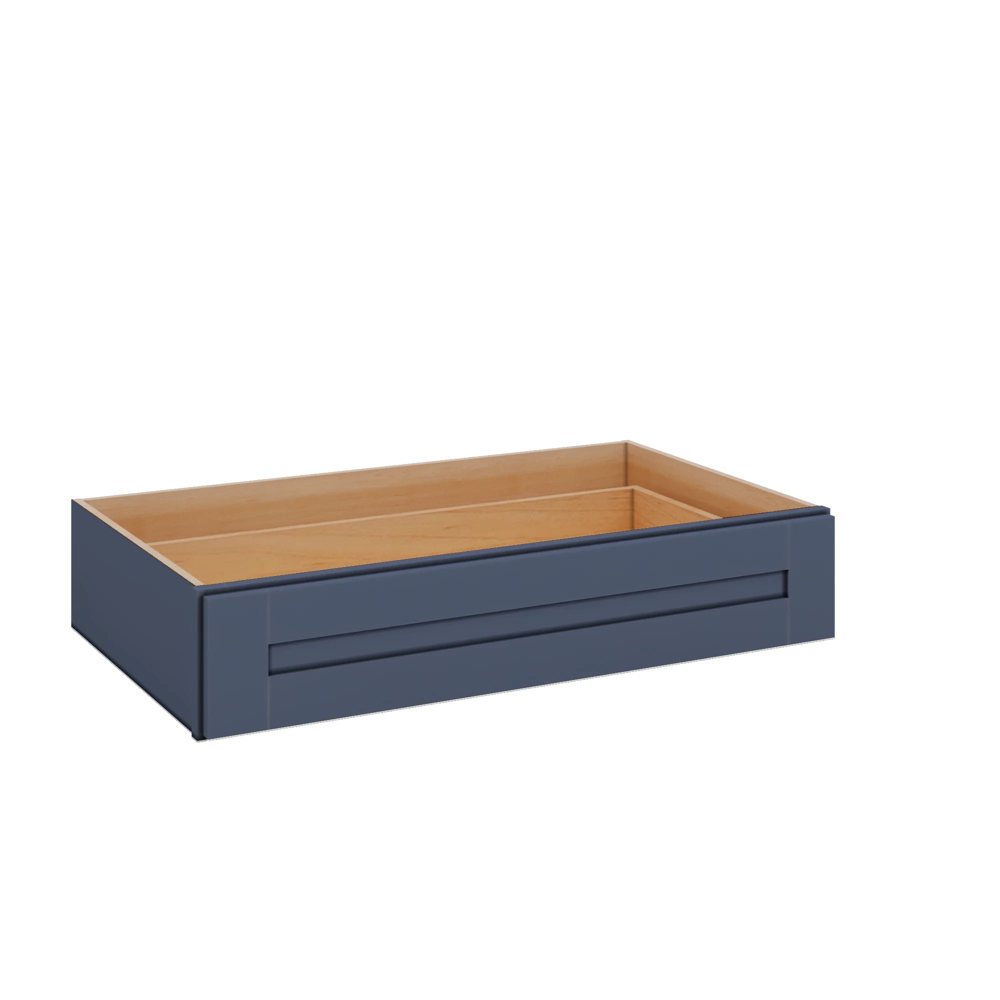 Modernform Cabinet Signature Blue 36" W X 7" H X 21" D Vanity Knee Drawer