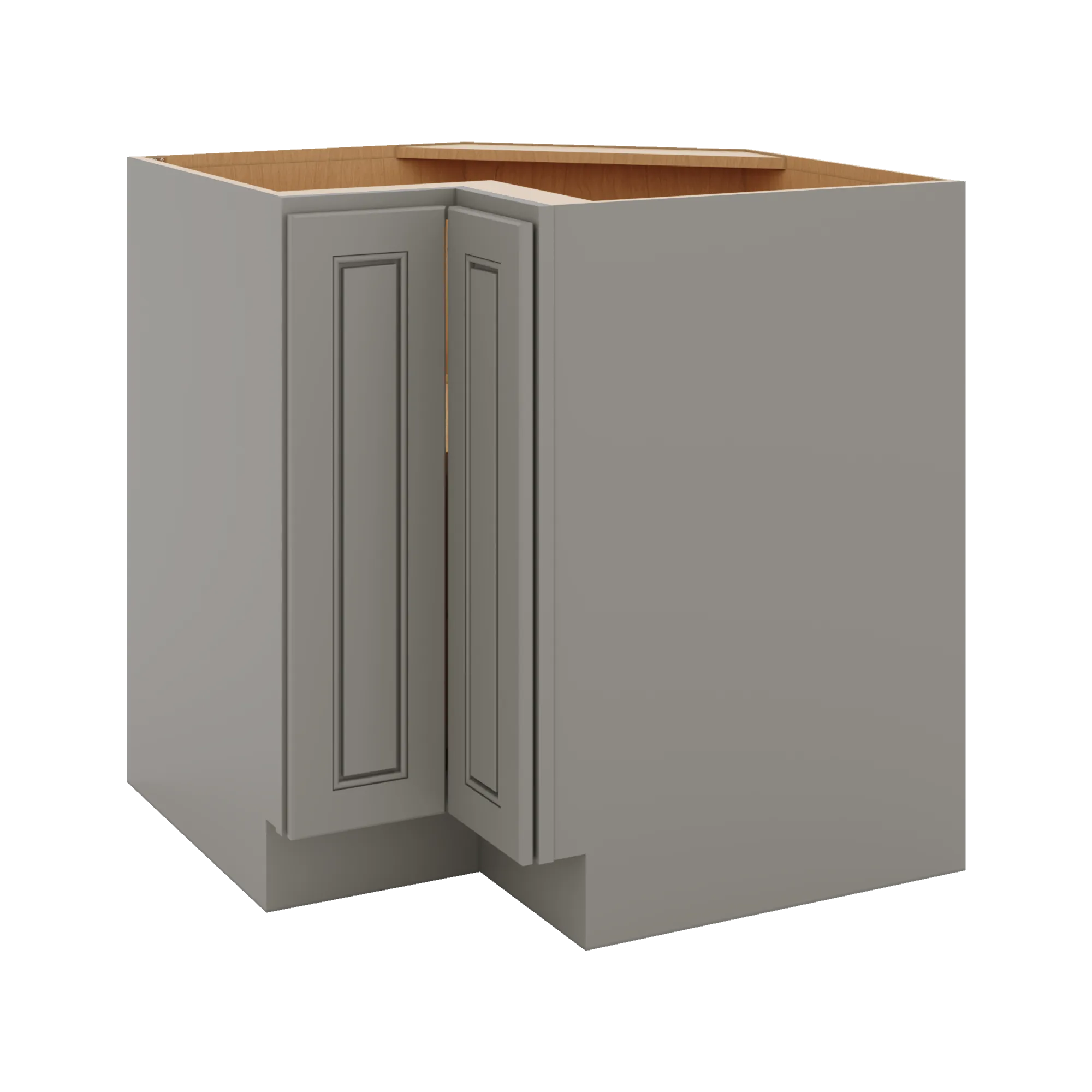 J&K Greige K3 Base Corner 90 Lazy Susan - 33" W