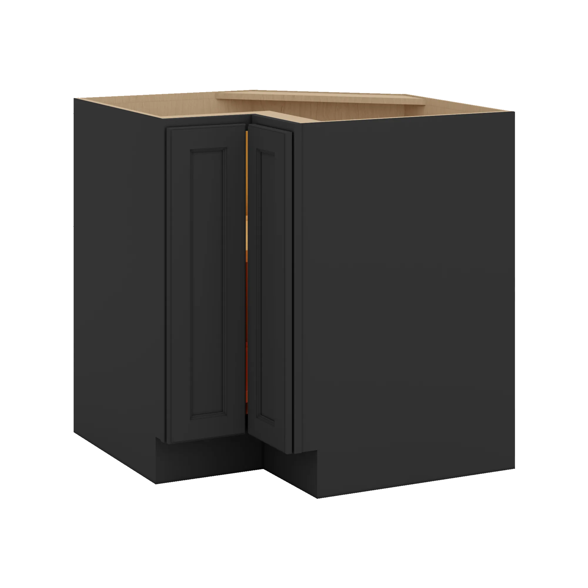 J&K Charcoal E2 Base Corner 90 Lazy Susan - 33" W