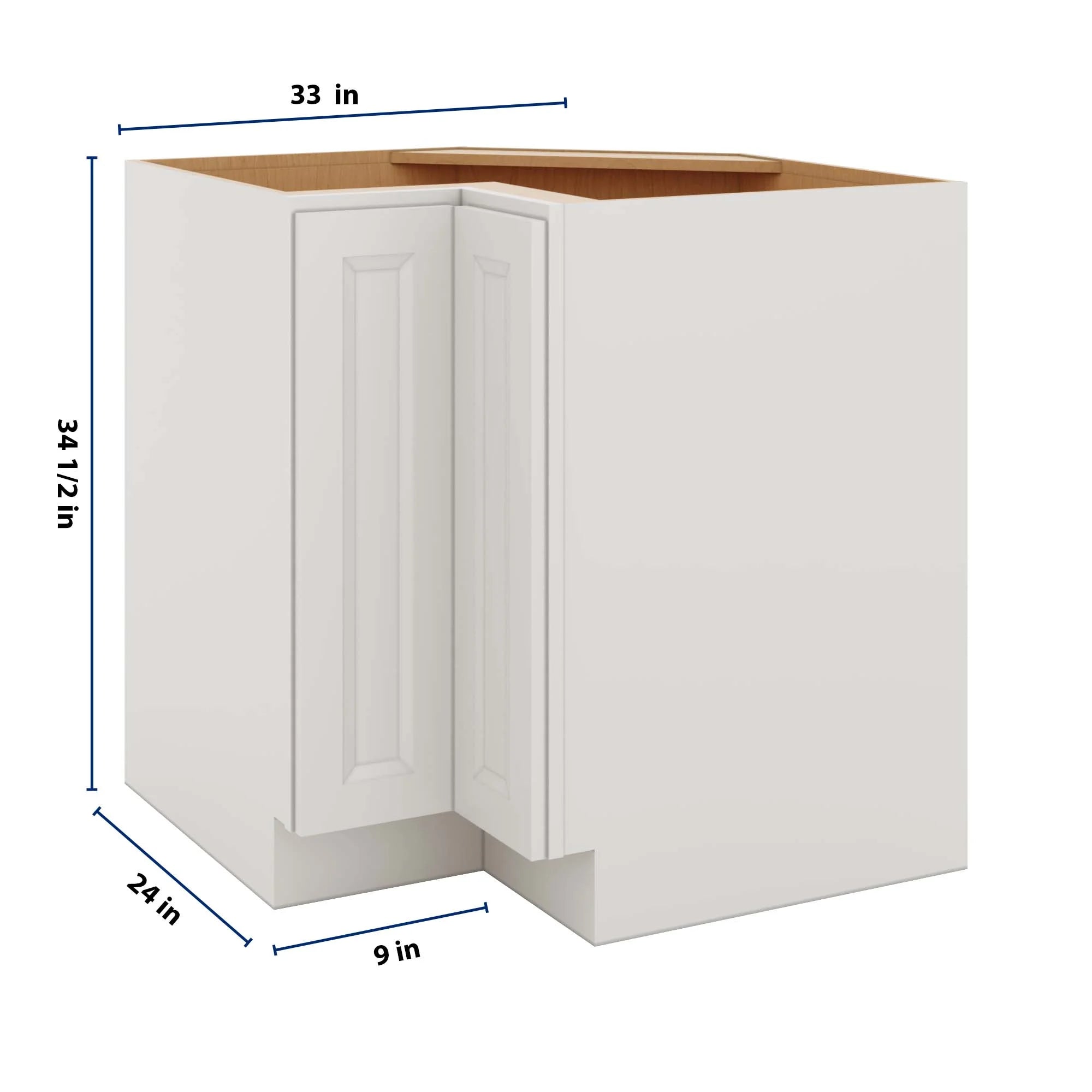 J&K Pure B5 Base Corner 90 Lazy Susan - 33" W