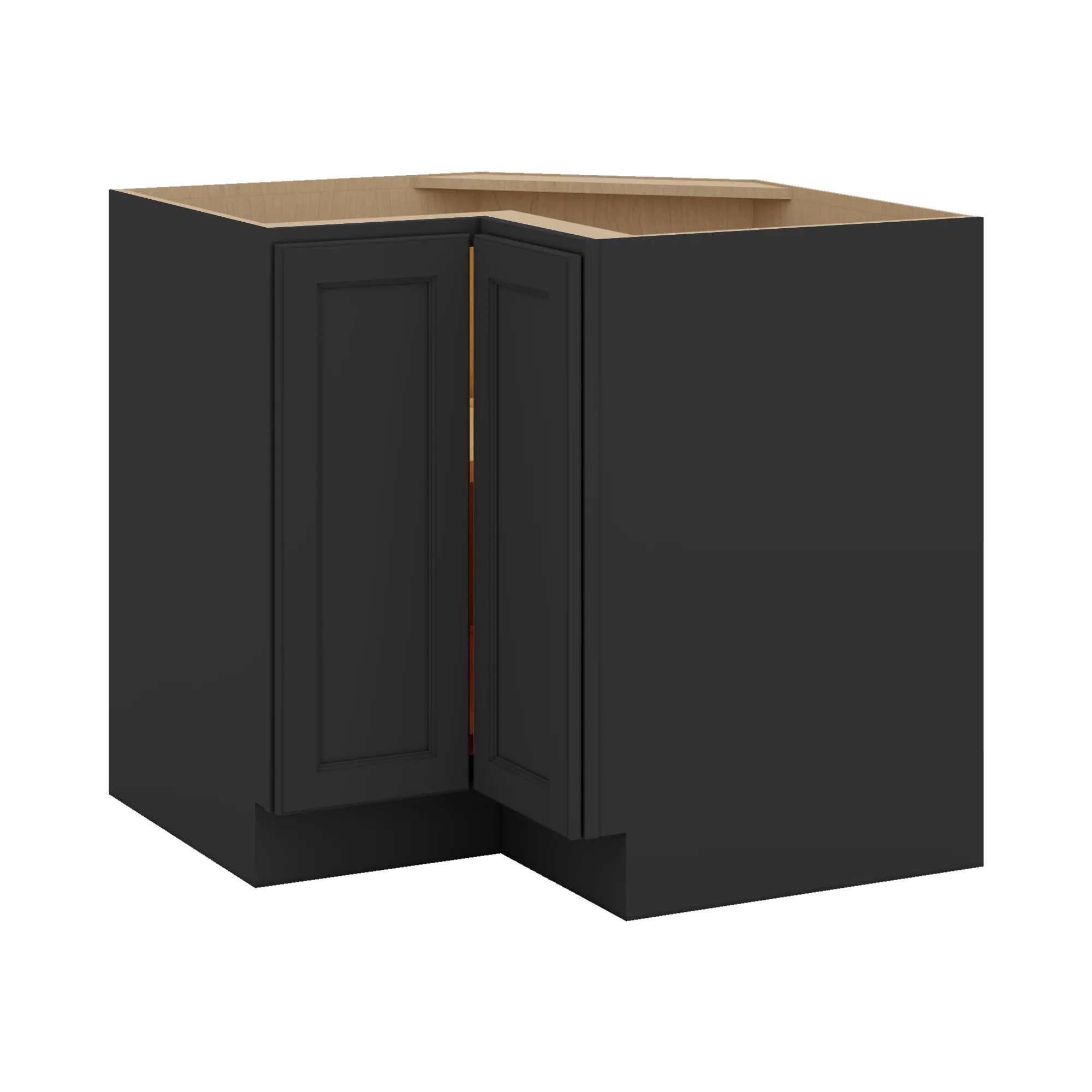 J&K Charcoal E2 Base Corner 90 Lazy Susan - 36" W
