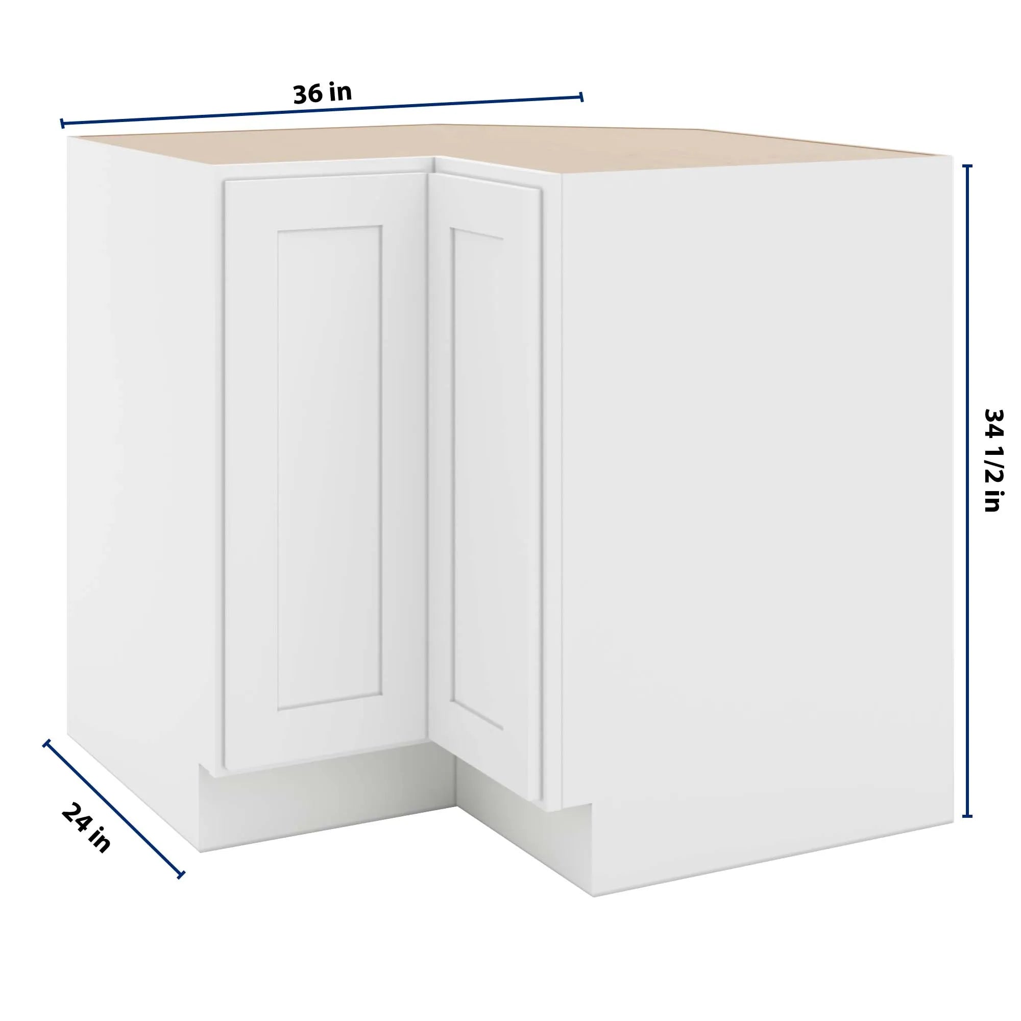 cnc luxor 5 piece white 36 w lazy susan