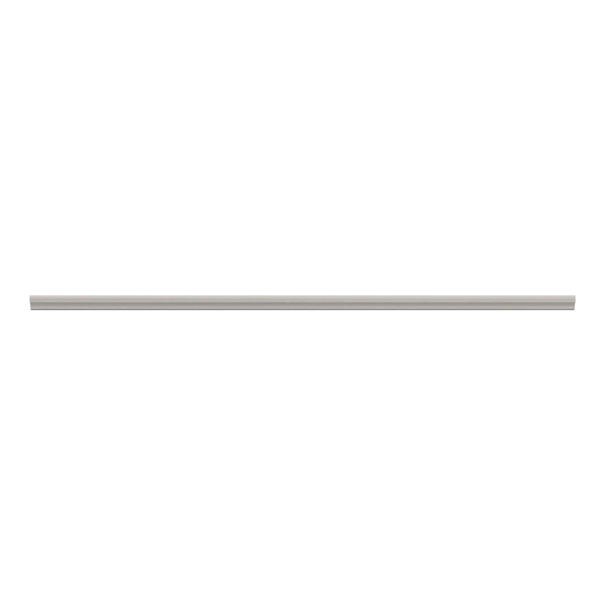 cnc luxor 5 piece misty grey 96 w x 1 1 8 h light rail molding