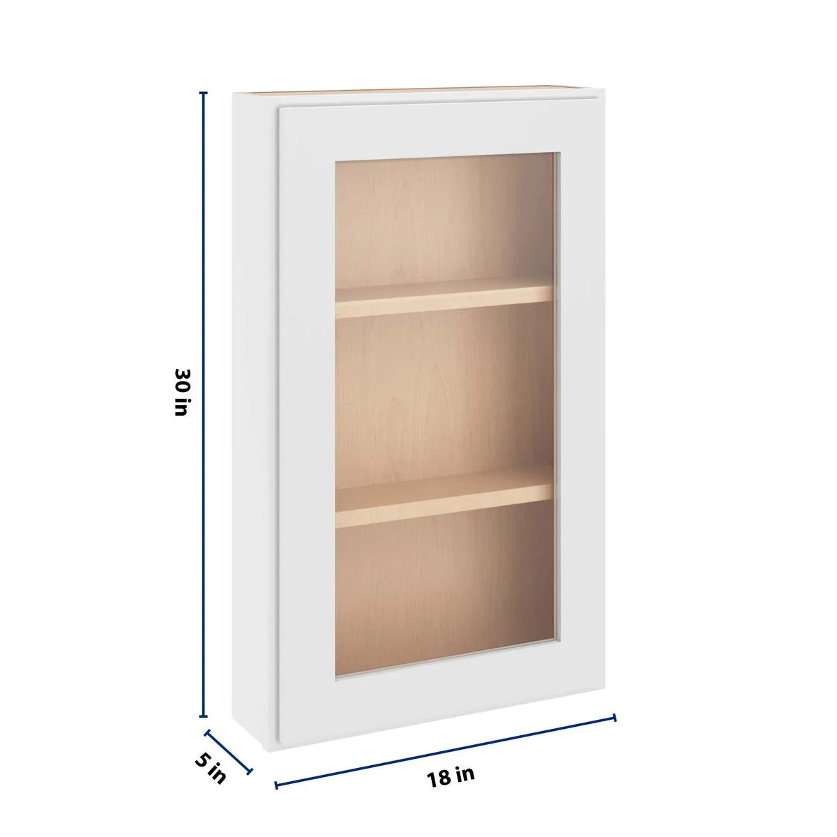 cnc luxor white 18 w x 30 h single door medicine cabinet