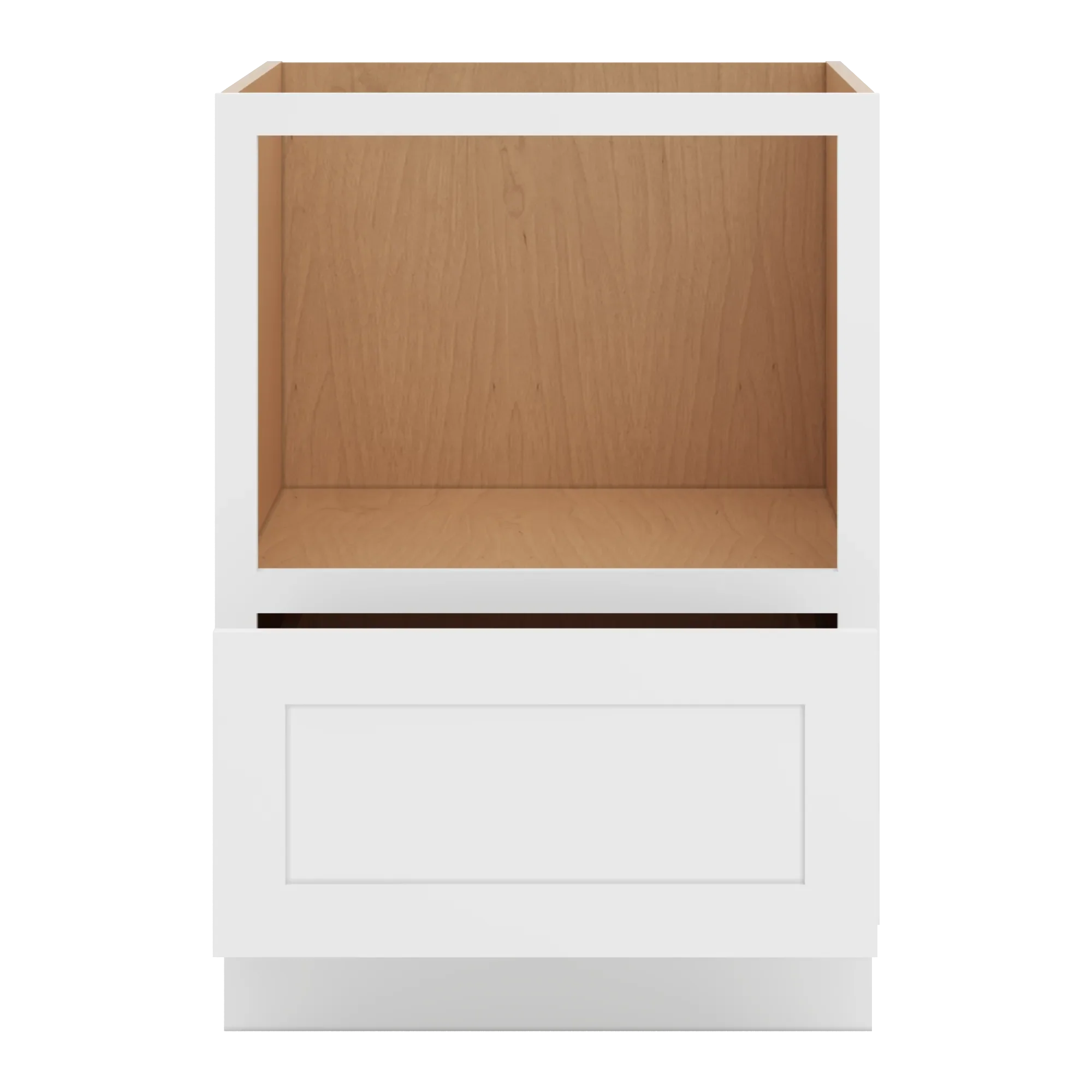 cnc luxor 5 piece white 24 w microwave base cabinet