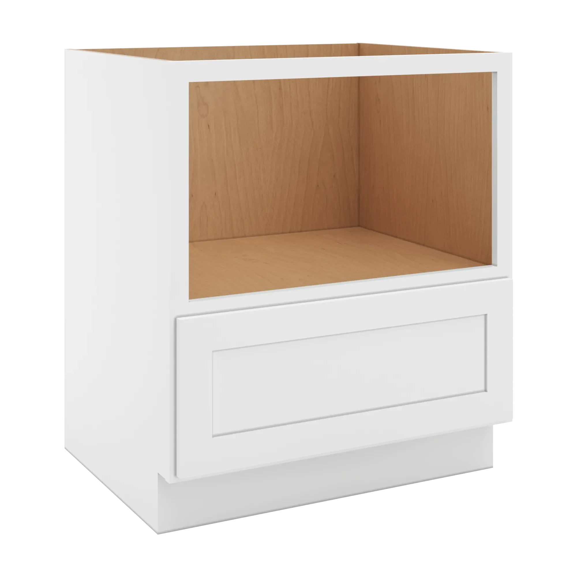 cnc luxor 5 piece white 30 w microwave base cabinet