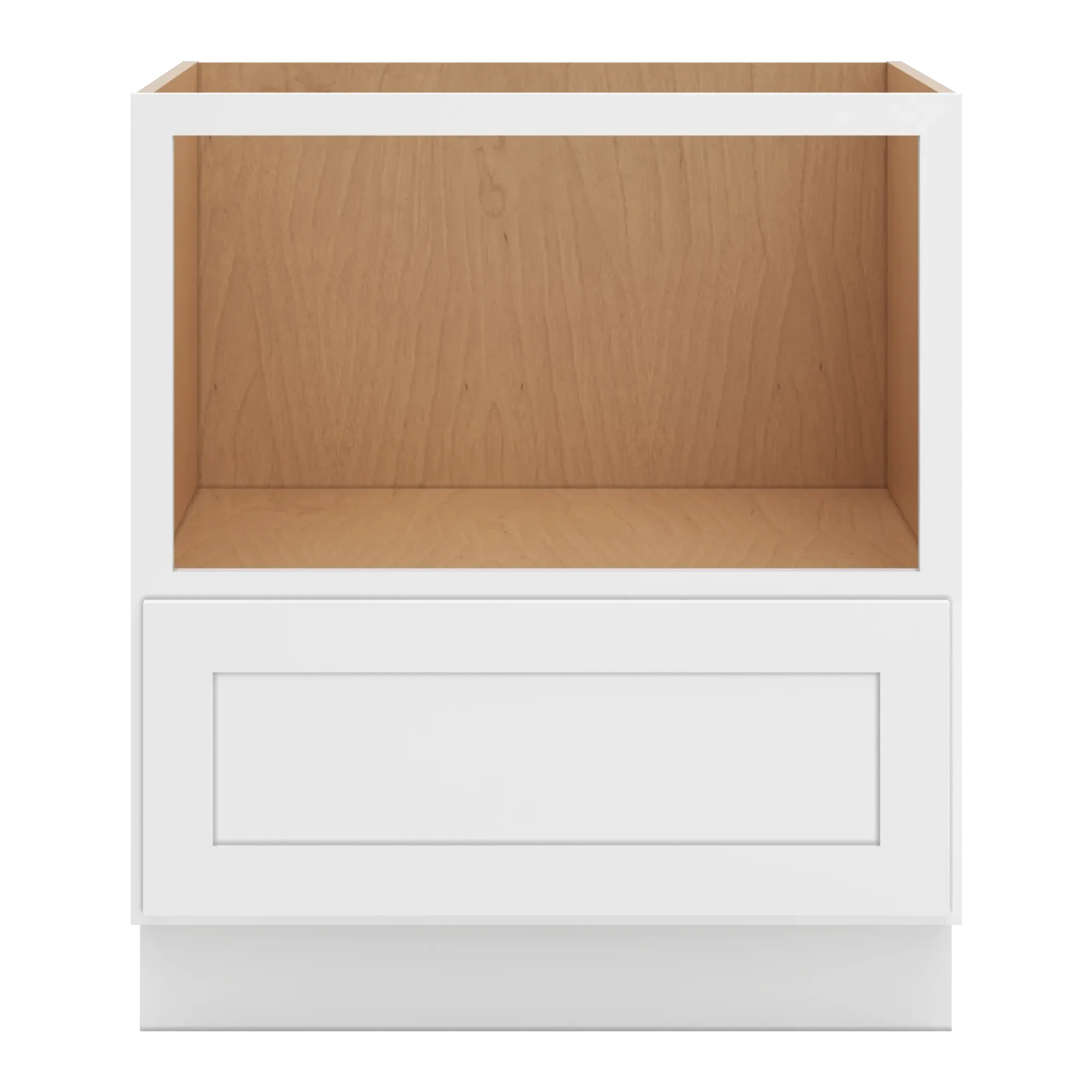 cnc luxor 5 piece white 30 w microwave base cabinet