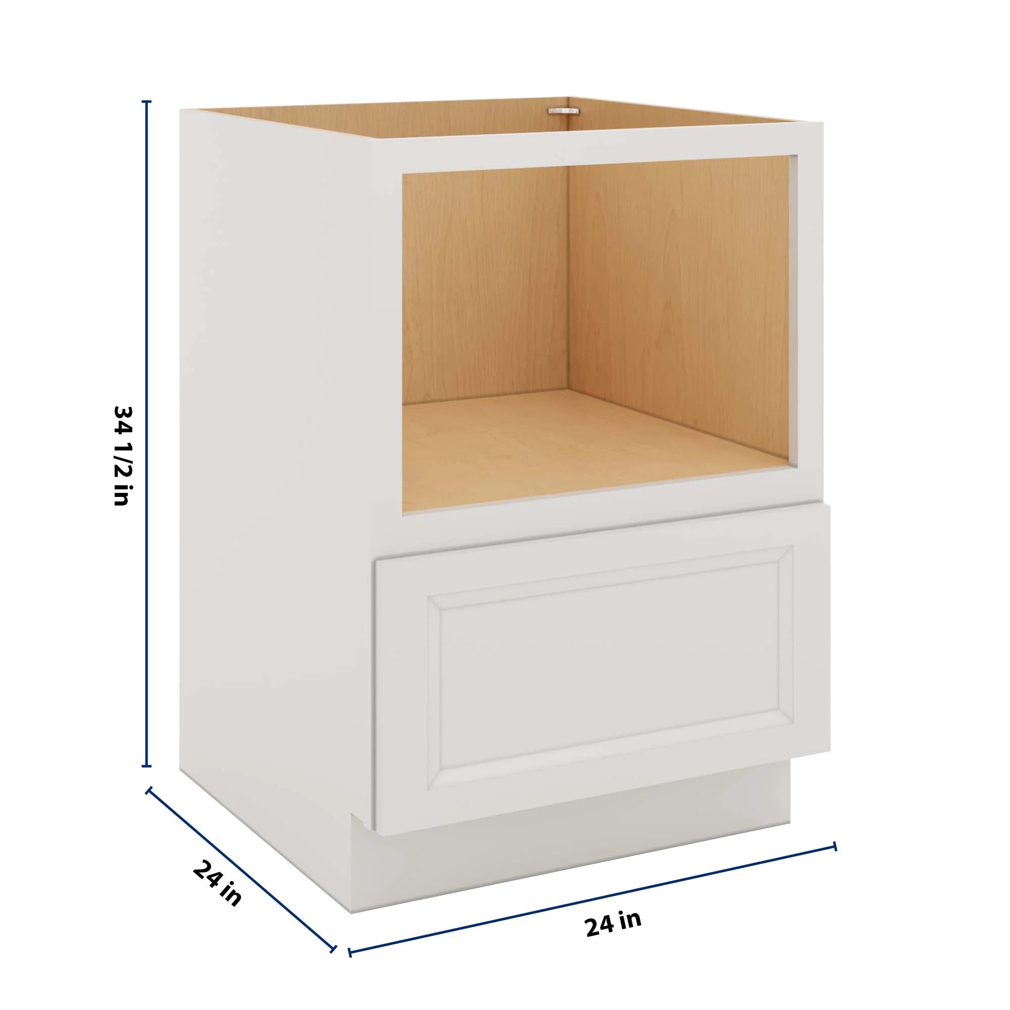 J&K Pure B5 Base Microwave Drawer - 24" W