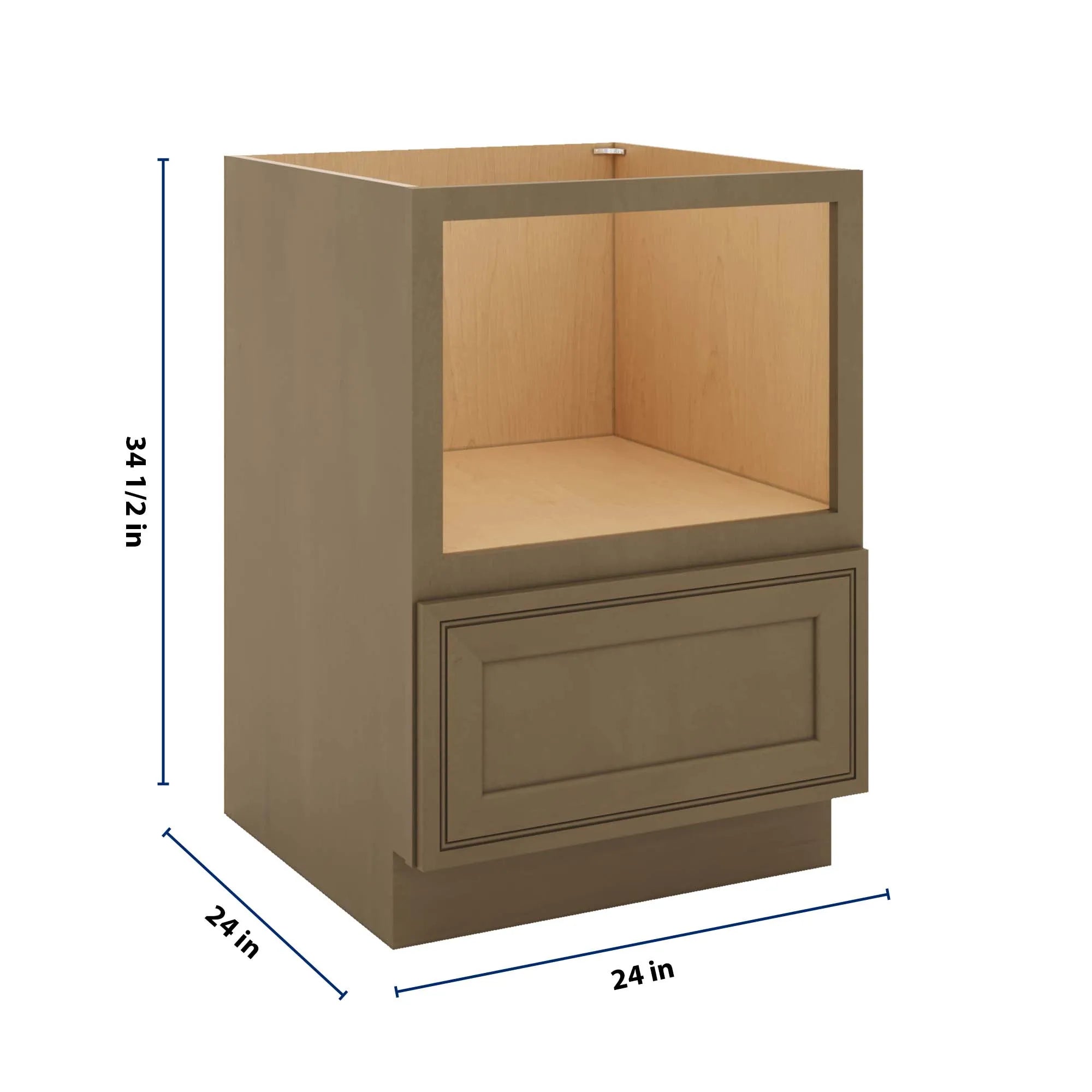 J&K Hazel H8 Base Microwave Drawer - 24" W