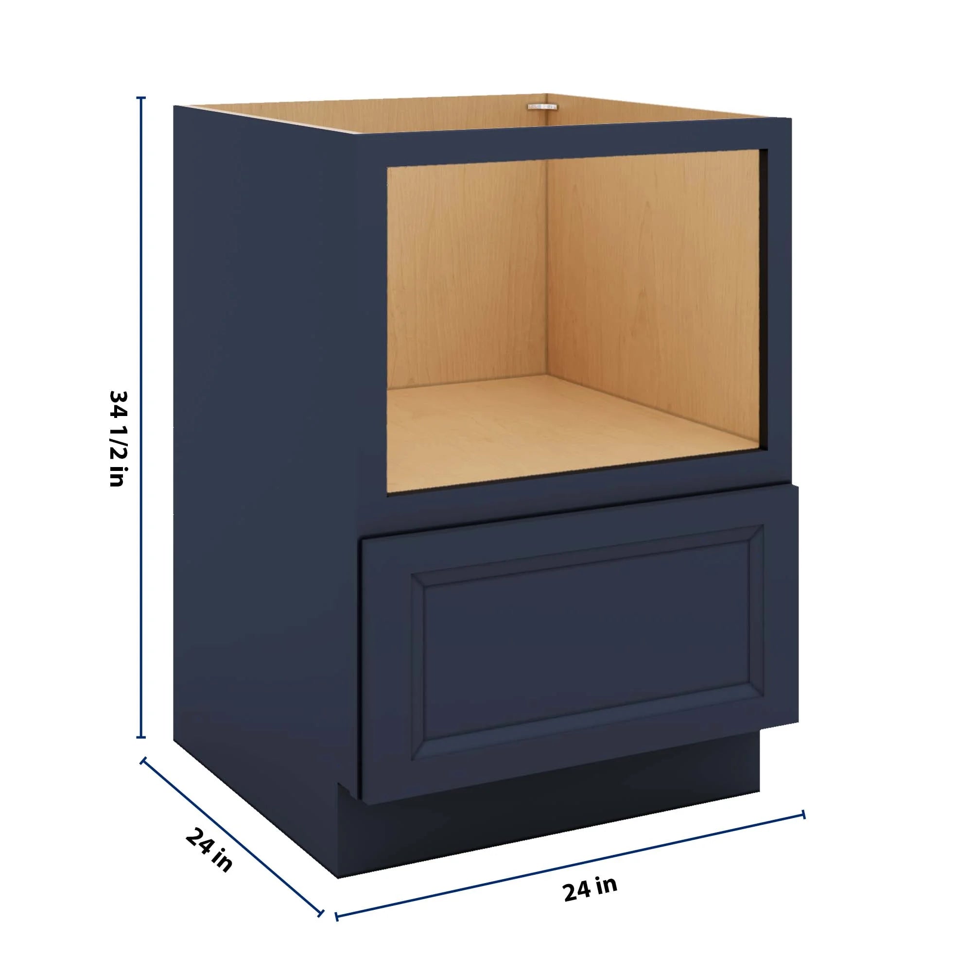 J&K Naval B7 Base Microwave Drawer - 24" W