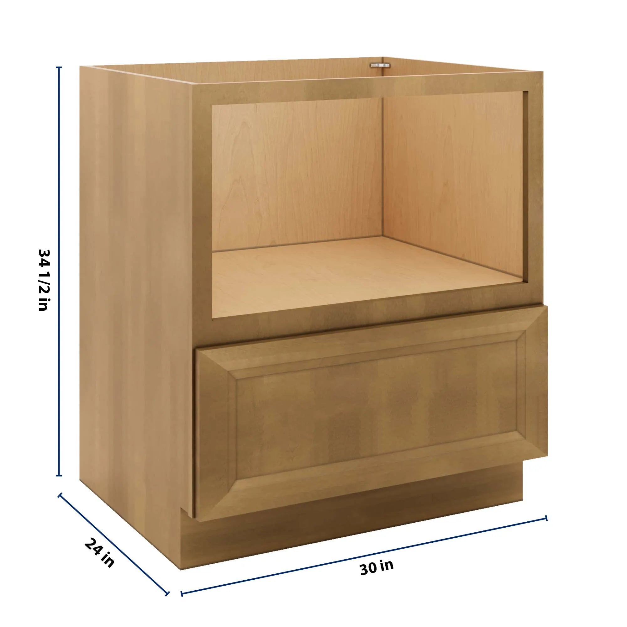 J&K Butterscotch B8 Base Microwave Drawer - 30" W