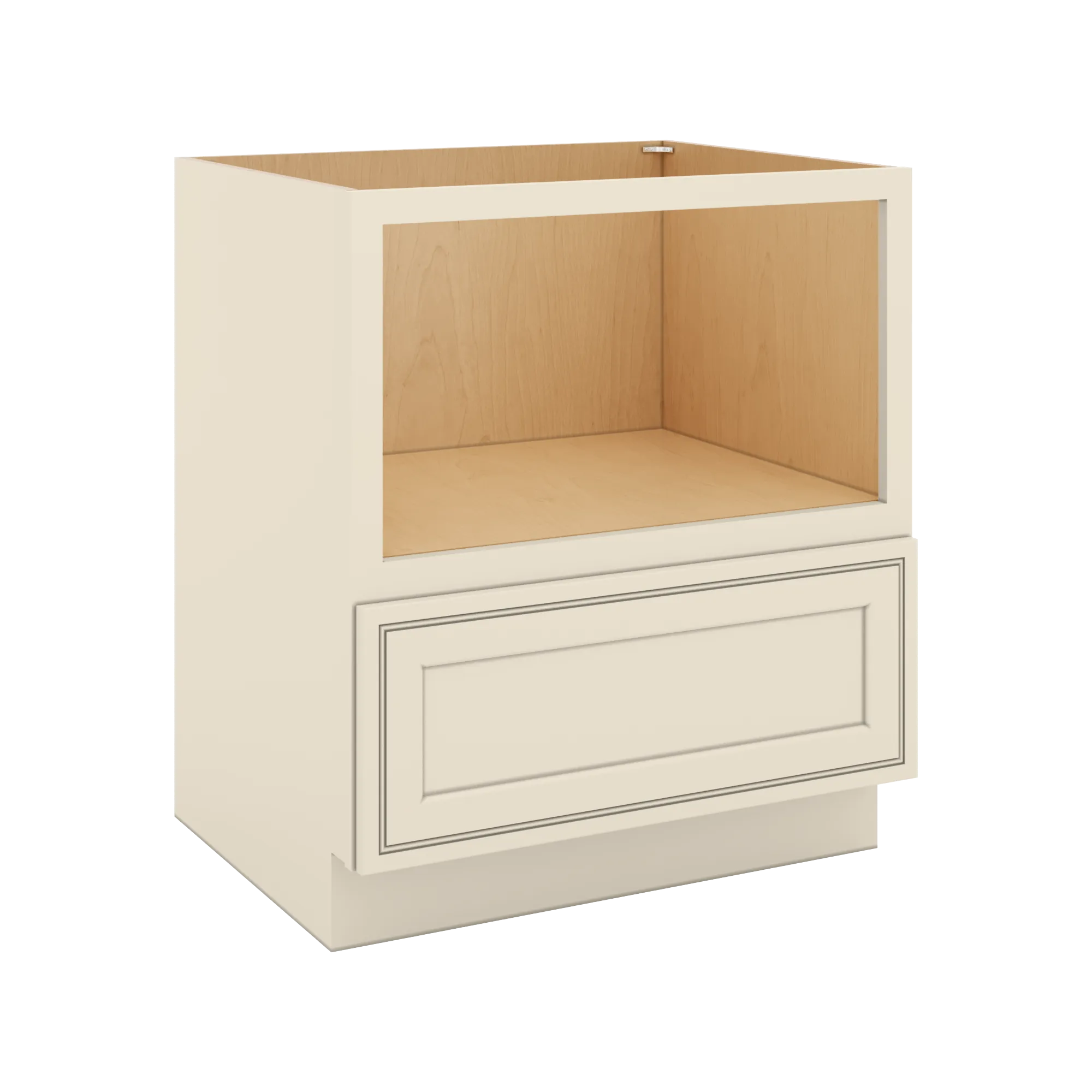 J&K Pearl Glazed H9 Base Microwave Drawer - 30" W