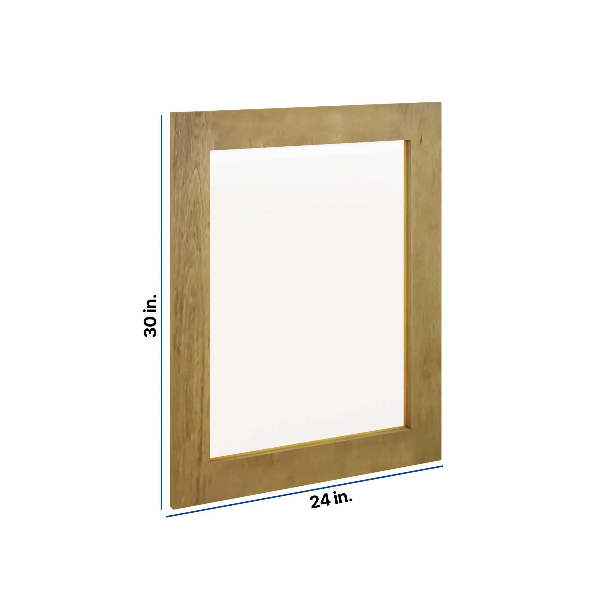 Modernform Cabinet Natural Shaker 24" W X 30" H Vanity Mirror