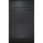 Modernform Cabinet Onyx Black Shaker Door Sample