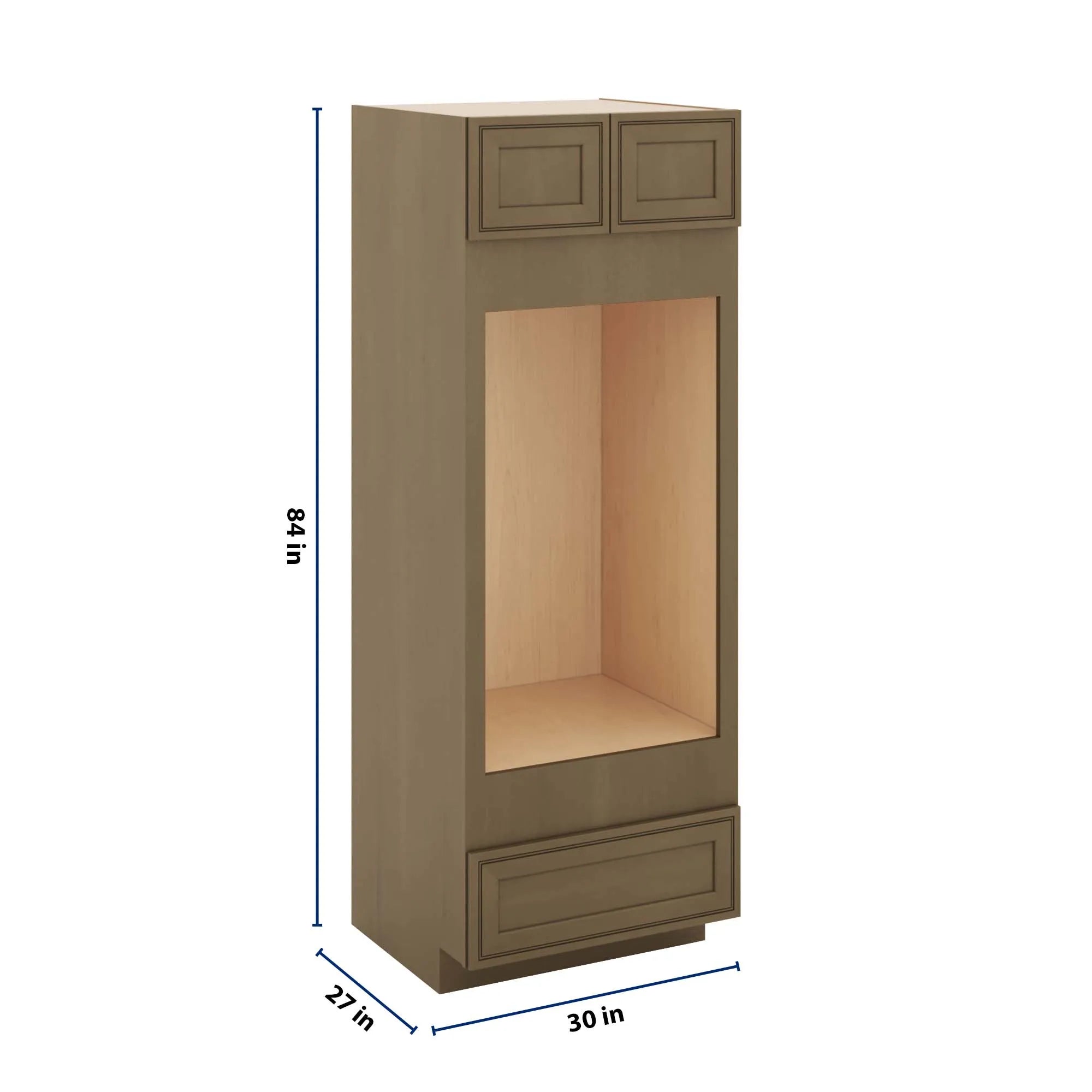 J&K Hazel H8 Double Oven w/One (1) Bottom Drawer 30" W x 84" H x 27" D