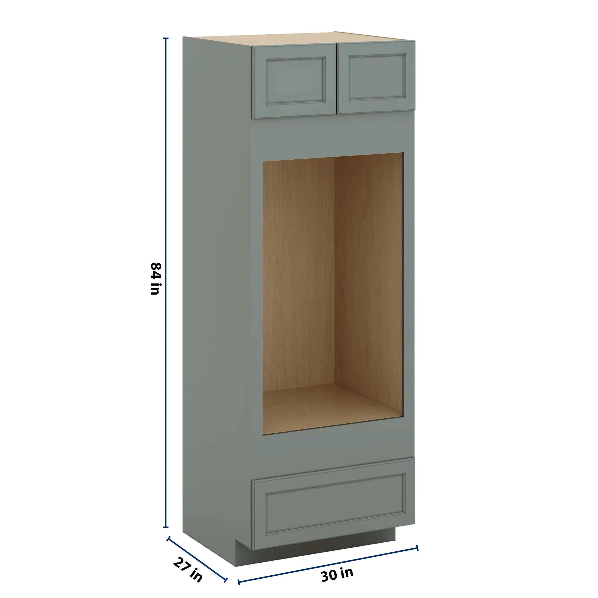 J&K Sage E3 Double Oven w/One (1) Bottom Drawer 30" W x 84" H x 27" D
