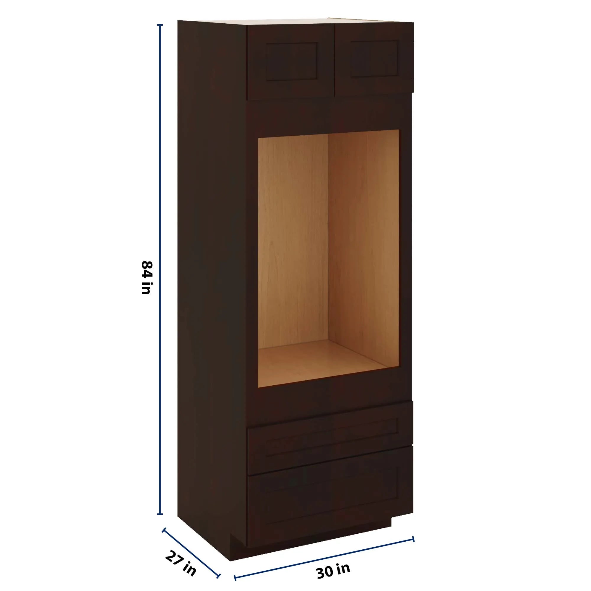 J&K Java Coffee S1 Single Oven w/Two (2) Bottom Drawers 30" W x 84" H x 27" D