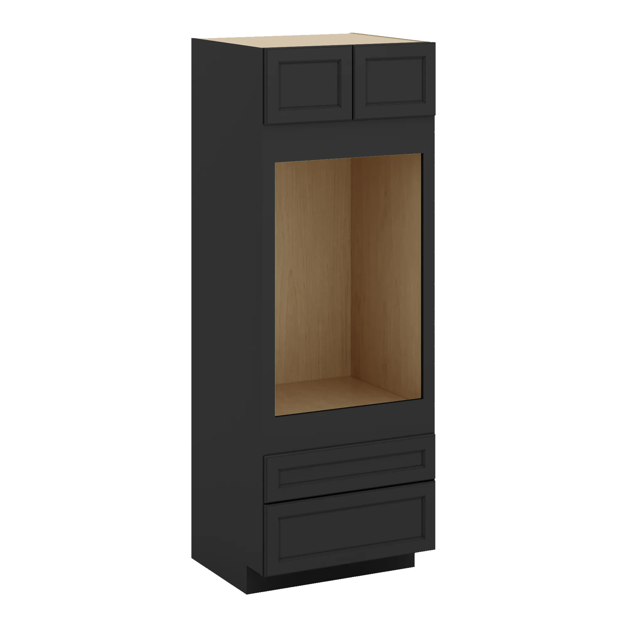 J&K Charcoal E2 Single Oven w/Two (2) Bottom Drawers 30" W x 84" H x 27" D