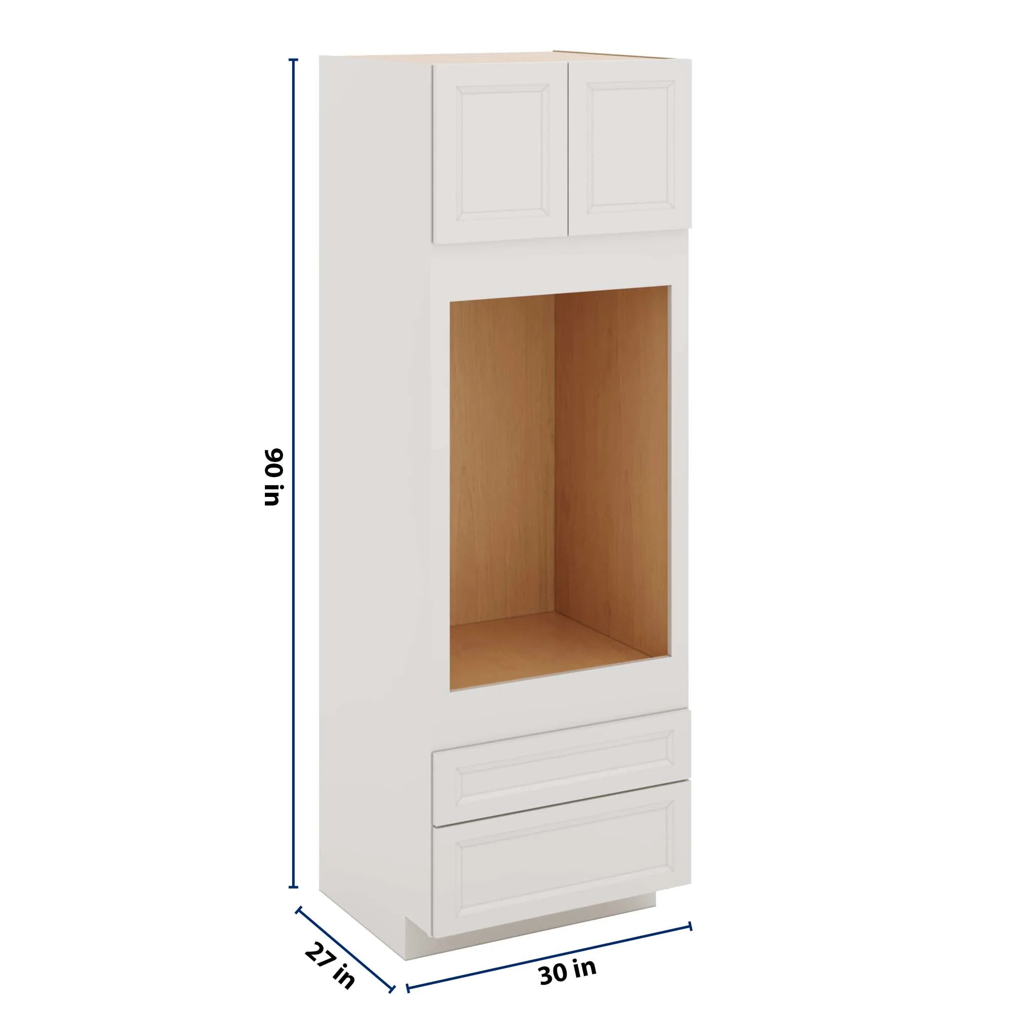 J&K Pure B5 Single Oven w/Two (2) Bottom Drawers 30" W x 90" H x 27" D