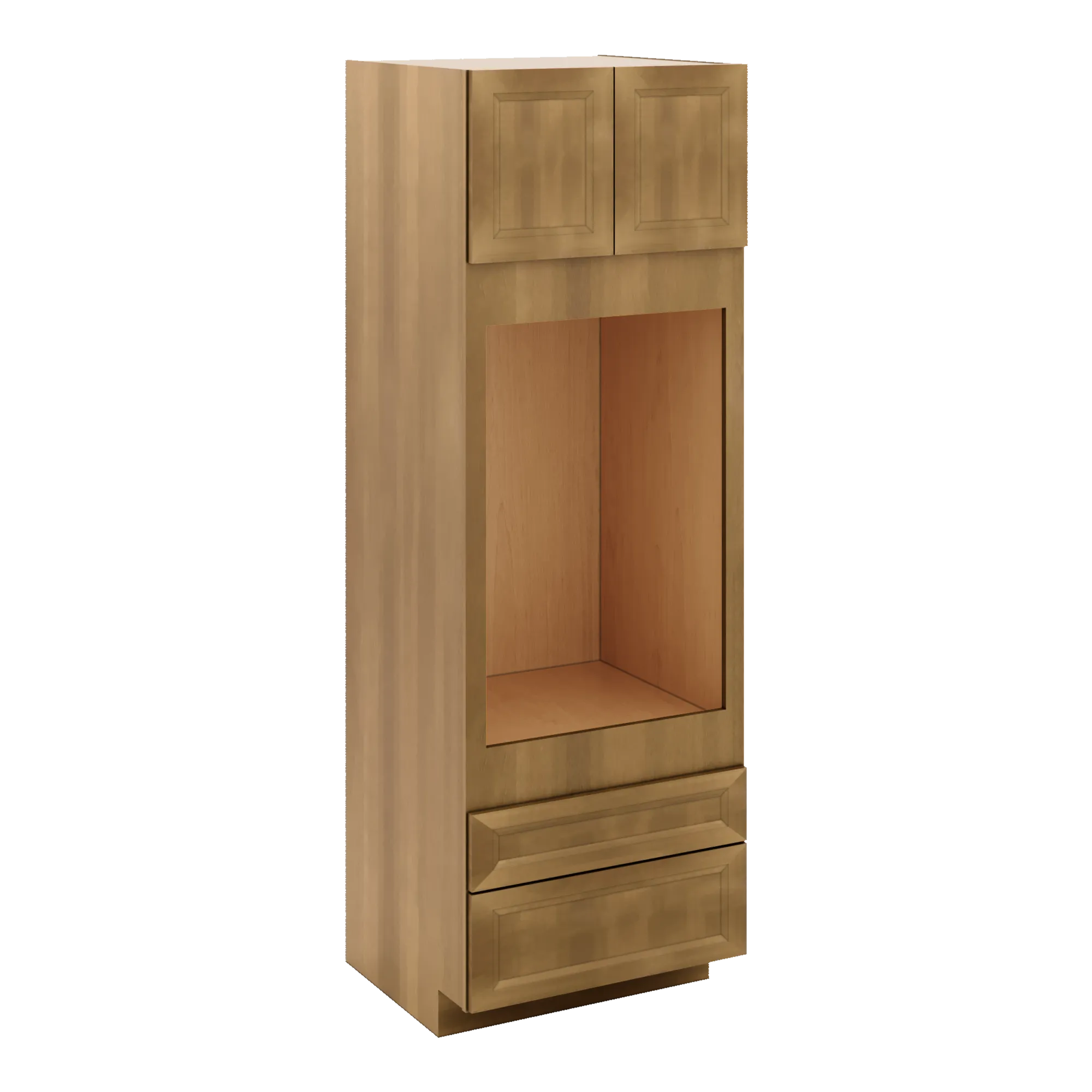 J&K Butterscotch B8 Single Oven w/Two (2) Bottom Drawers 30" W x 90" H x 27" D
