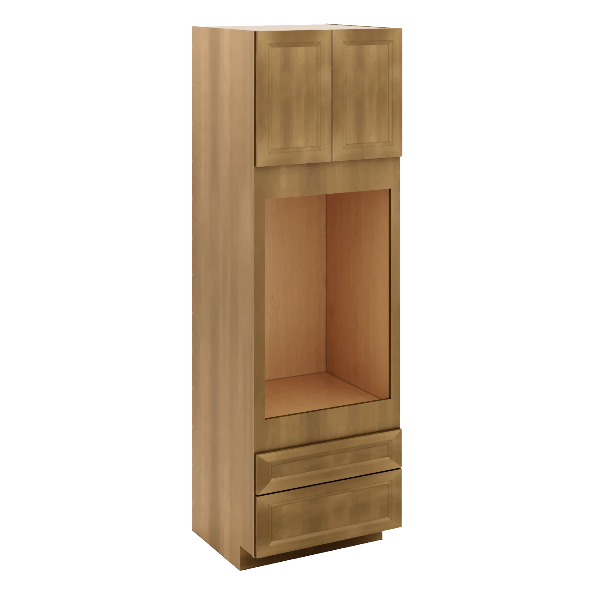 J&K Butterscotch B8 Single Oven w/Two (2) Bottom Drawers 30" W x 96" H x 27" D