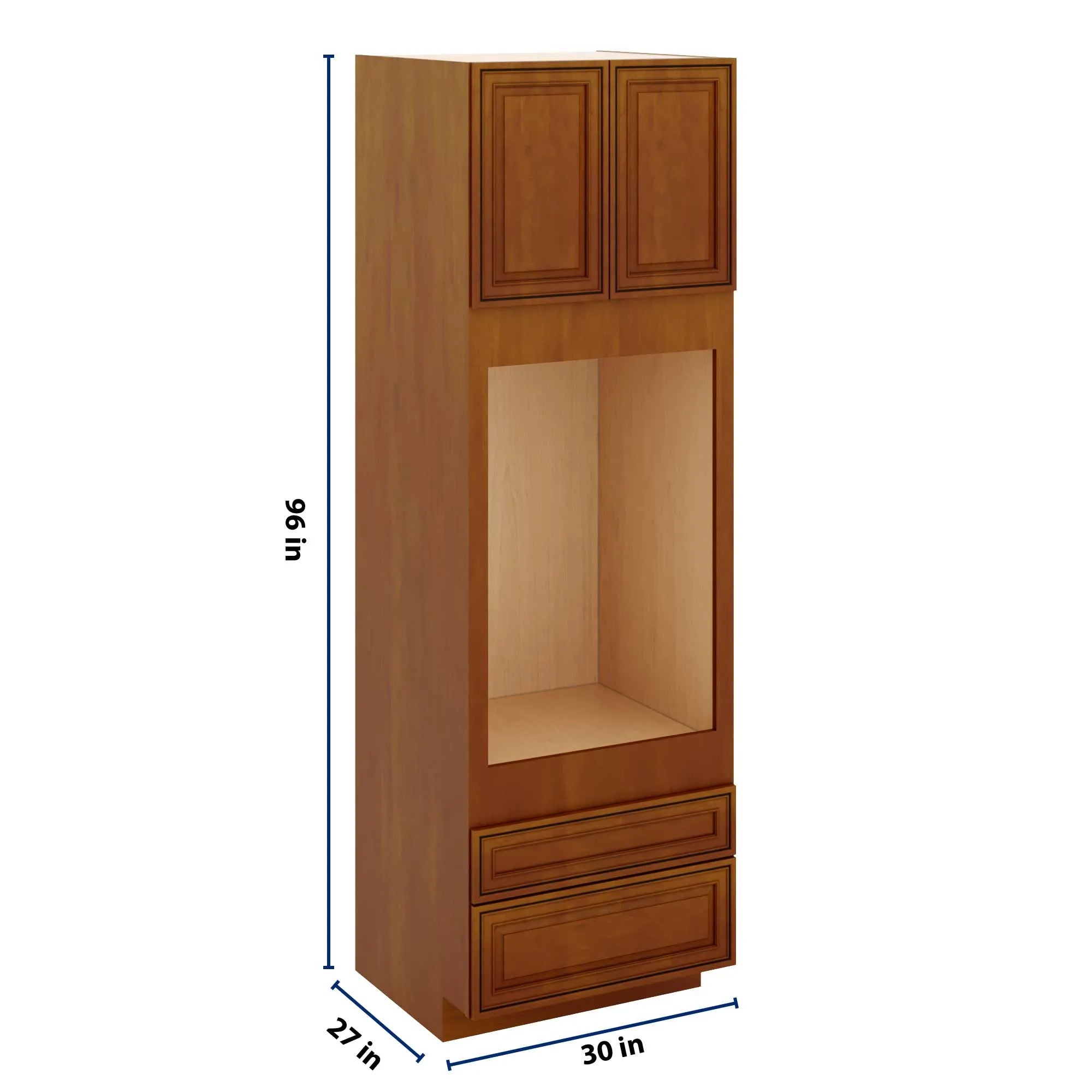 j-k-mocha-glazed-k10-single-oven-w-two-2-bottom-drawers-30-w-x-96-h-x-27-d