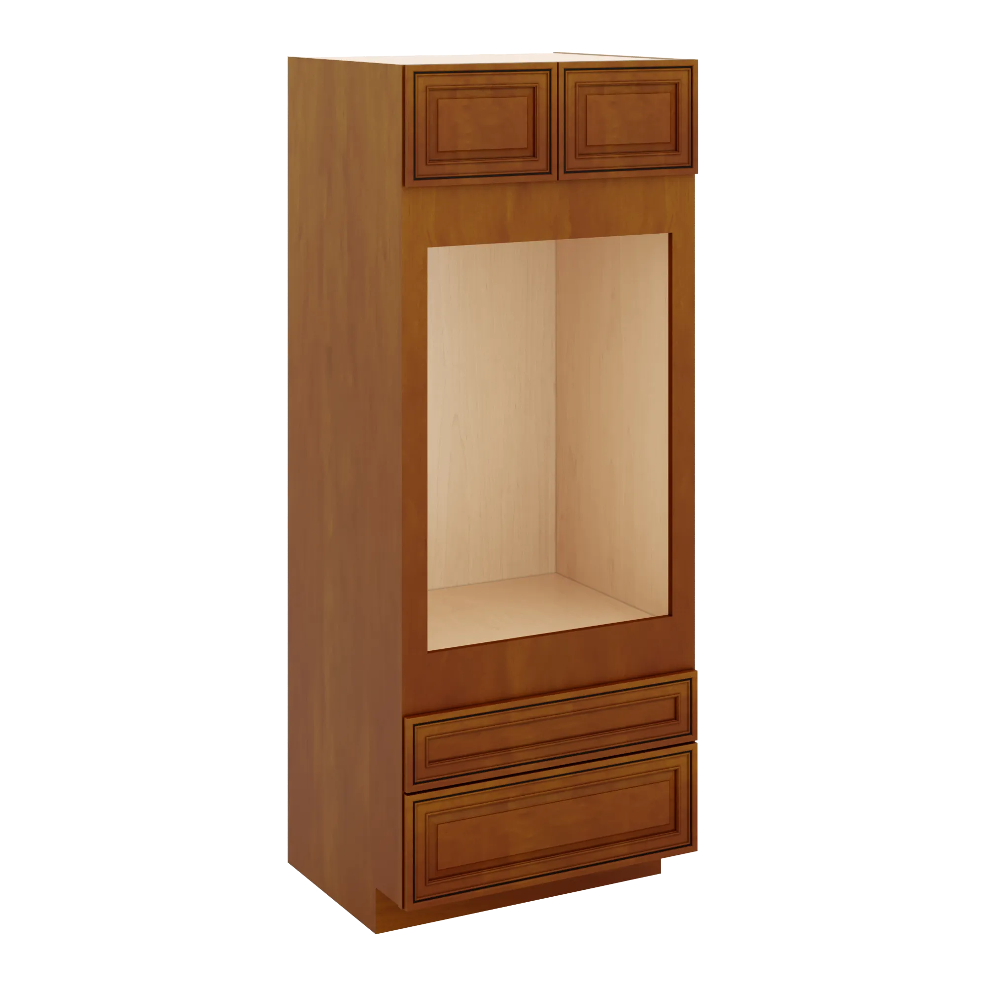 j-k-mocha-glazed-k10-single-oven-w-two-2-bottom-drawers-33-w-x-84-h-x-27-d