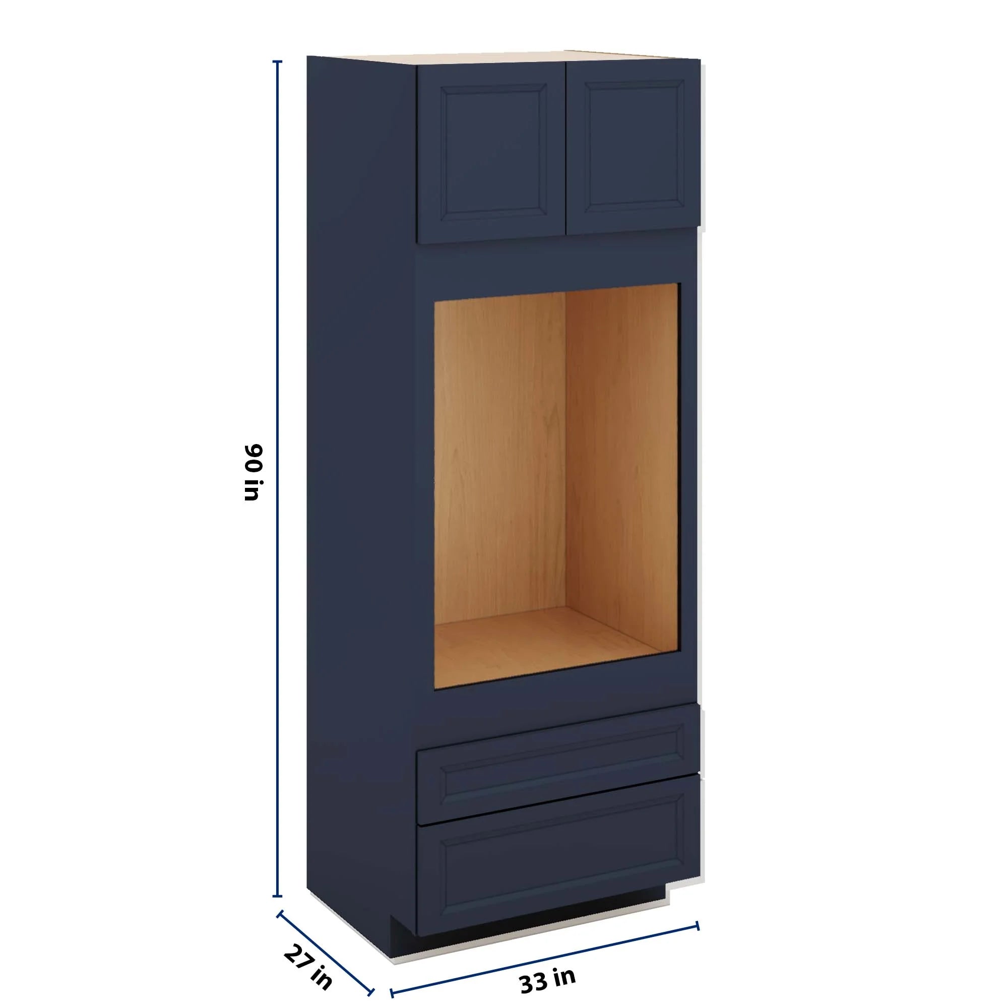 J&K Naval B7 Single Oven w/Two (2) Bottom Drawers 33" W x 90" H x 27" D