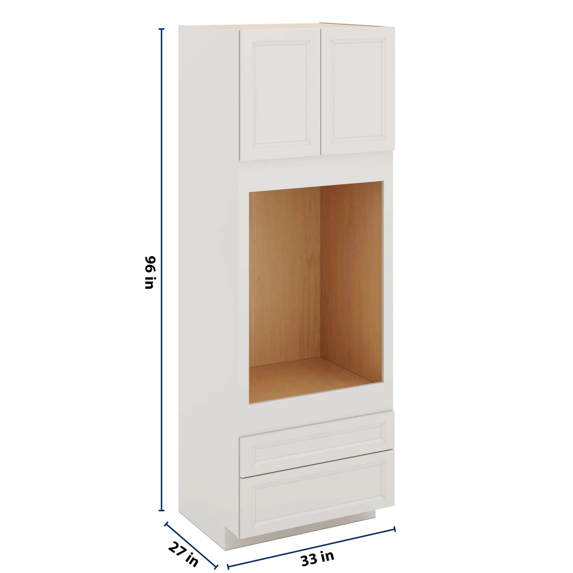 J&K Pure B5 Single Oven w/Two (2) Bottom Drawers 33" W x 96" H x 27" D