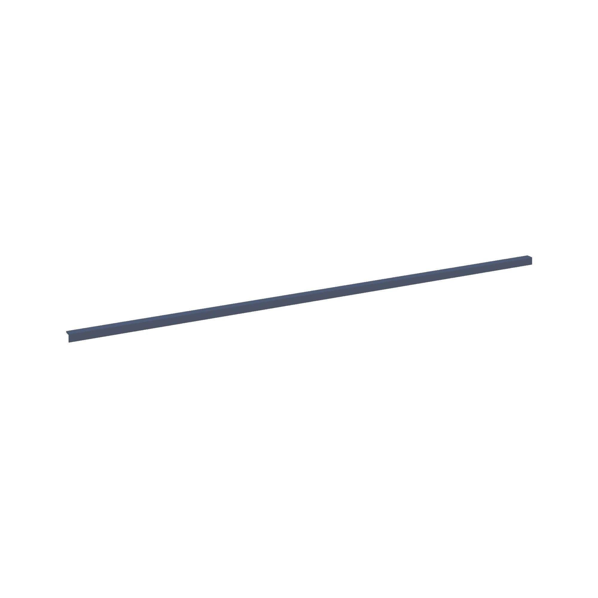 Modernform Cabinet Signature Blue 96" W X 3/4" H X 3/4" D Bottom Outside Crown Molding