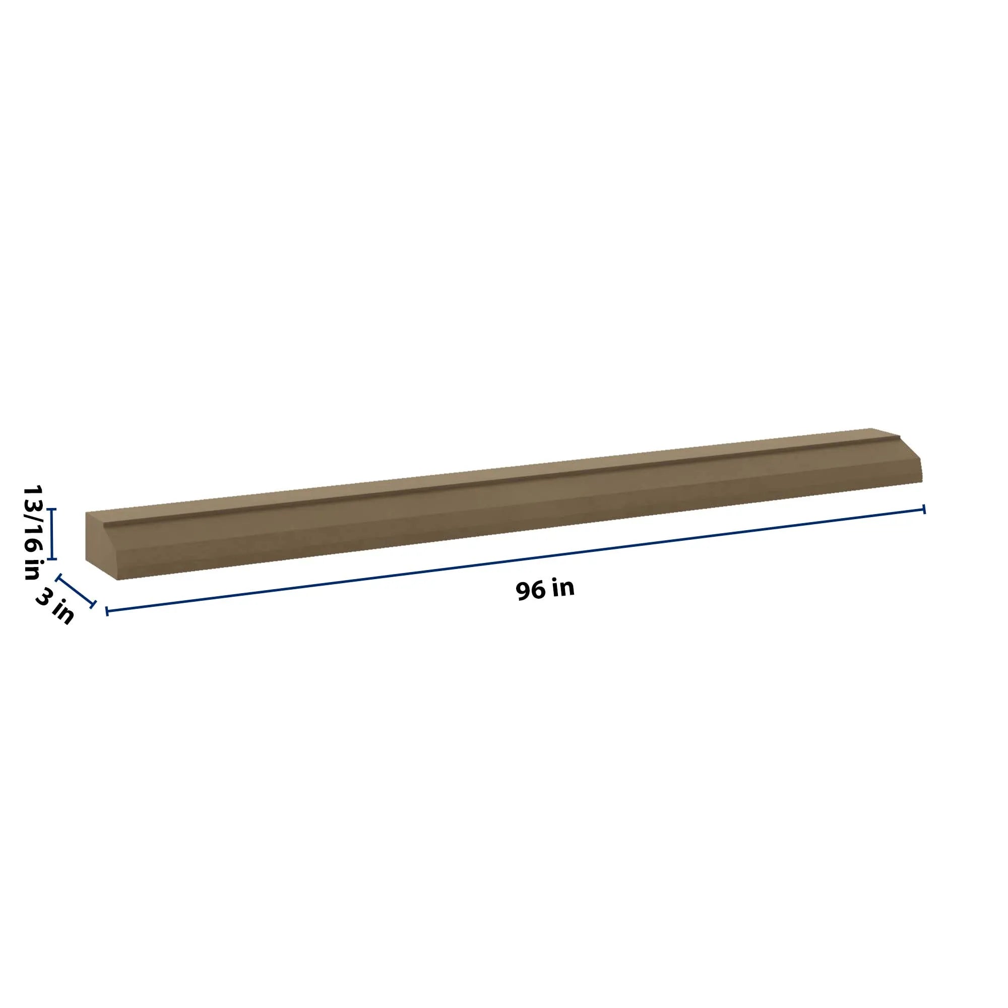 J&K Hazel H8 96" W Ogee Molding