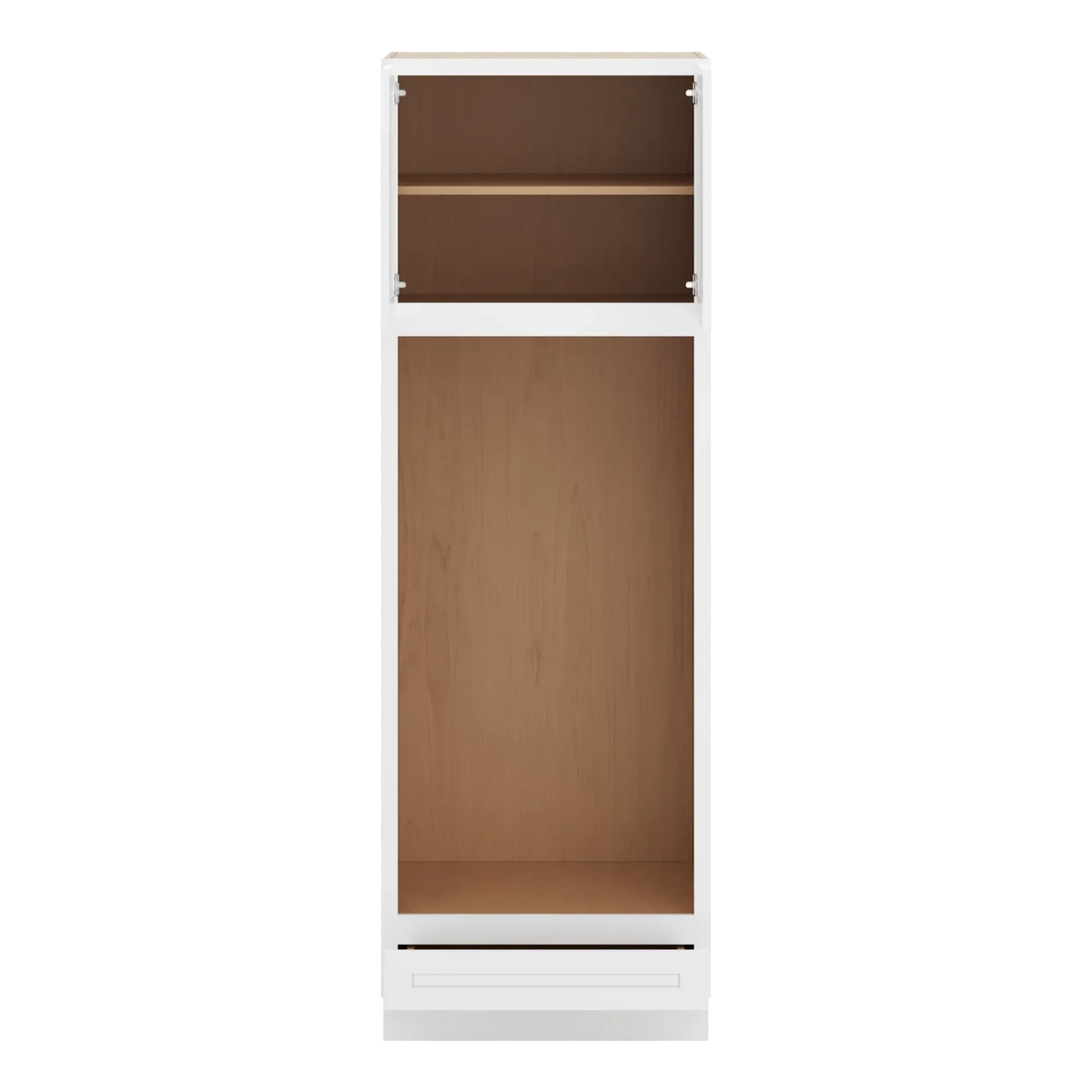 cnc luxor white 30 w x 90 h double oven cabinet