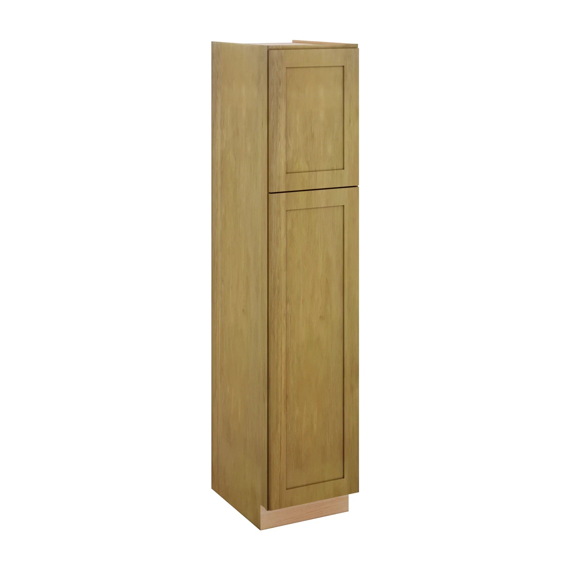 Modernform Cabinet Natural Shaker 18" W X 84" H X 24" D Tall Pantry Cabinet