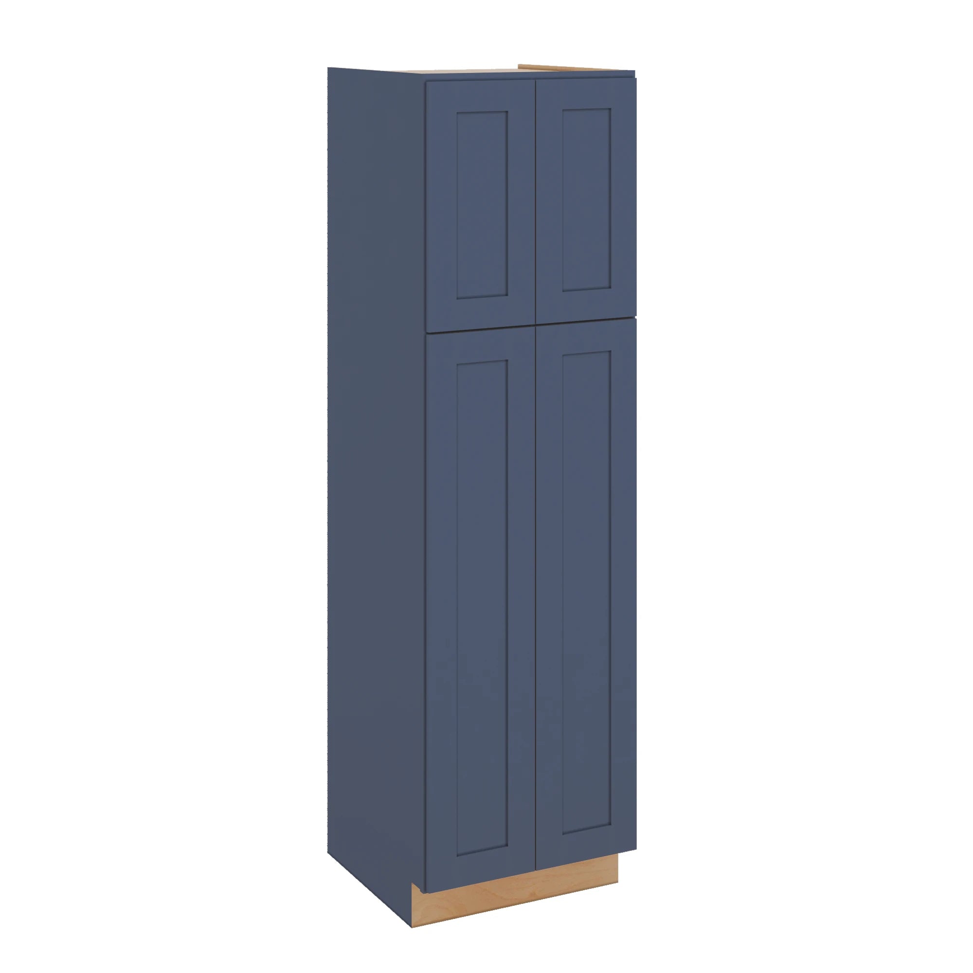 Modernform Cabinet Signature Blue 24" W X 84" H X 24" D Tall Pantry Cabinet