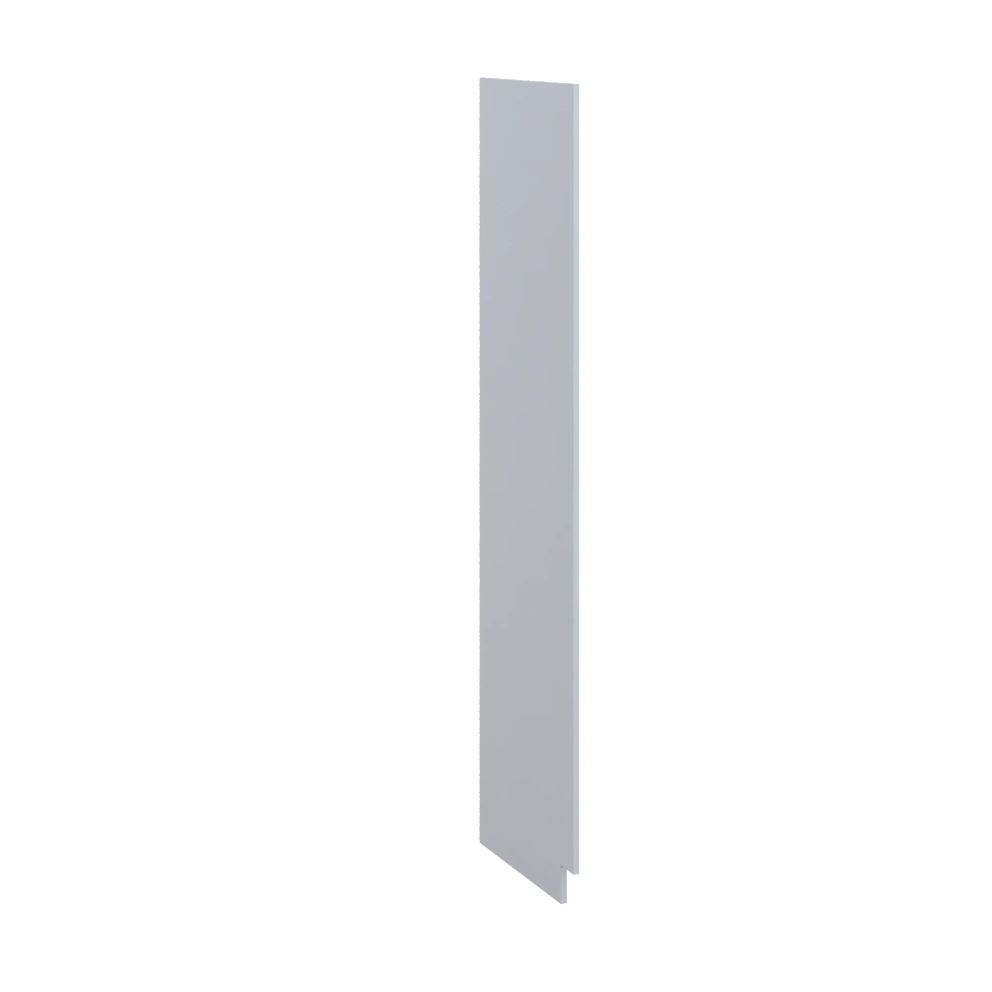 Modernform Cabinet Grey Shaker 3/4" W X 96" H X 24" D Tall End Panel