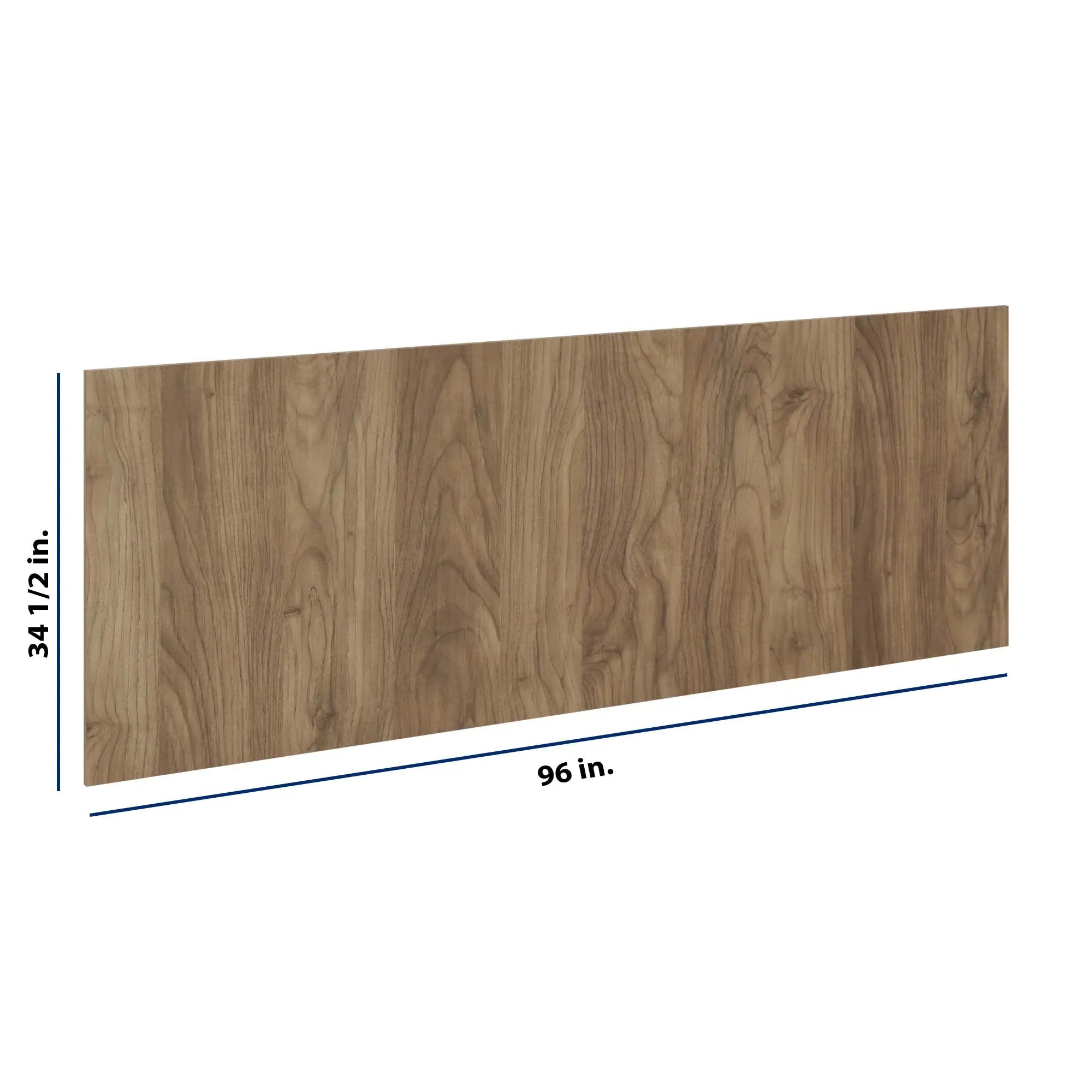 Modernform Cabinet Walnut 96" W X 34 1/2" H X 3/4" D Skin Panel