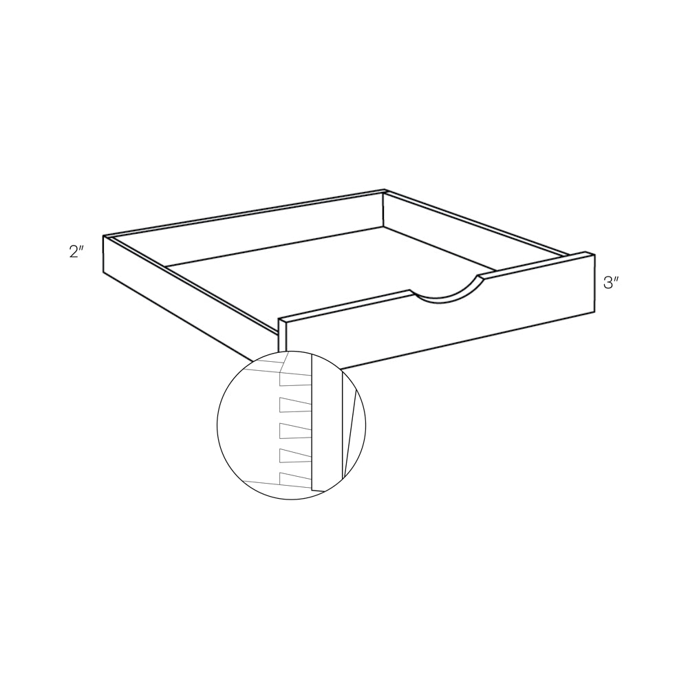 CNC Luxor Harvest 12" W Pull Out Shelf
