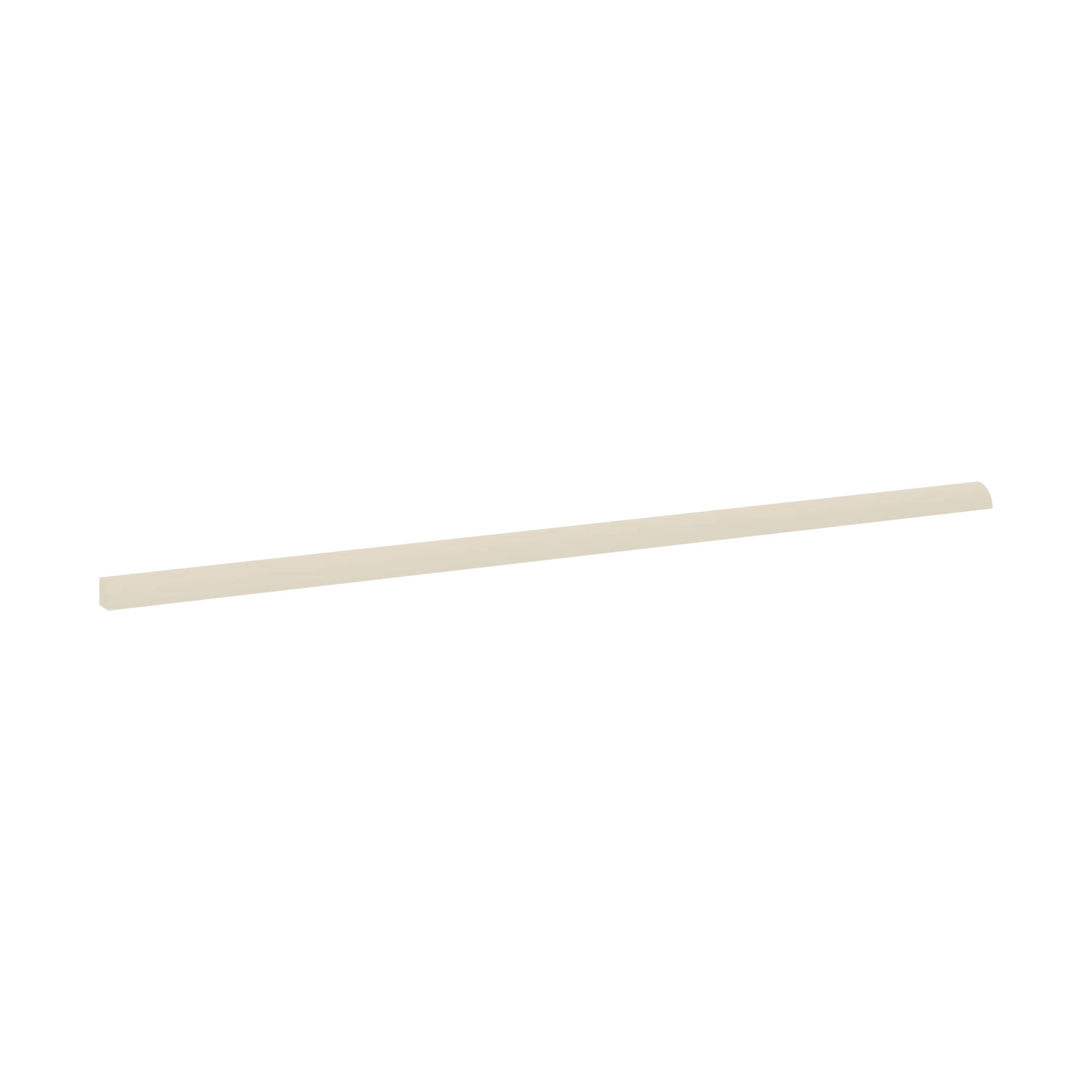 J&K Pearl Glazed H9 96" W Quarter Round Molding