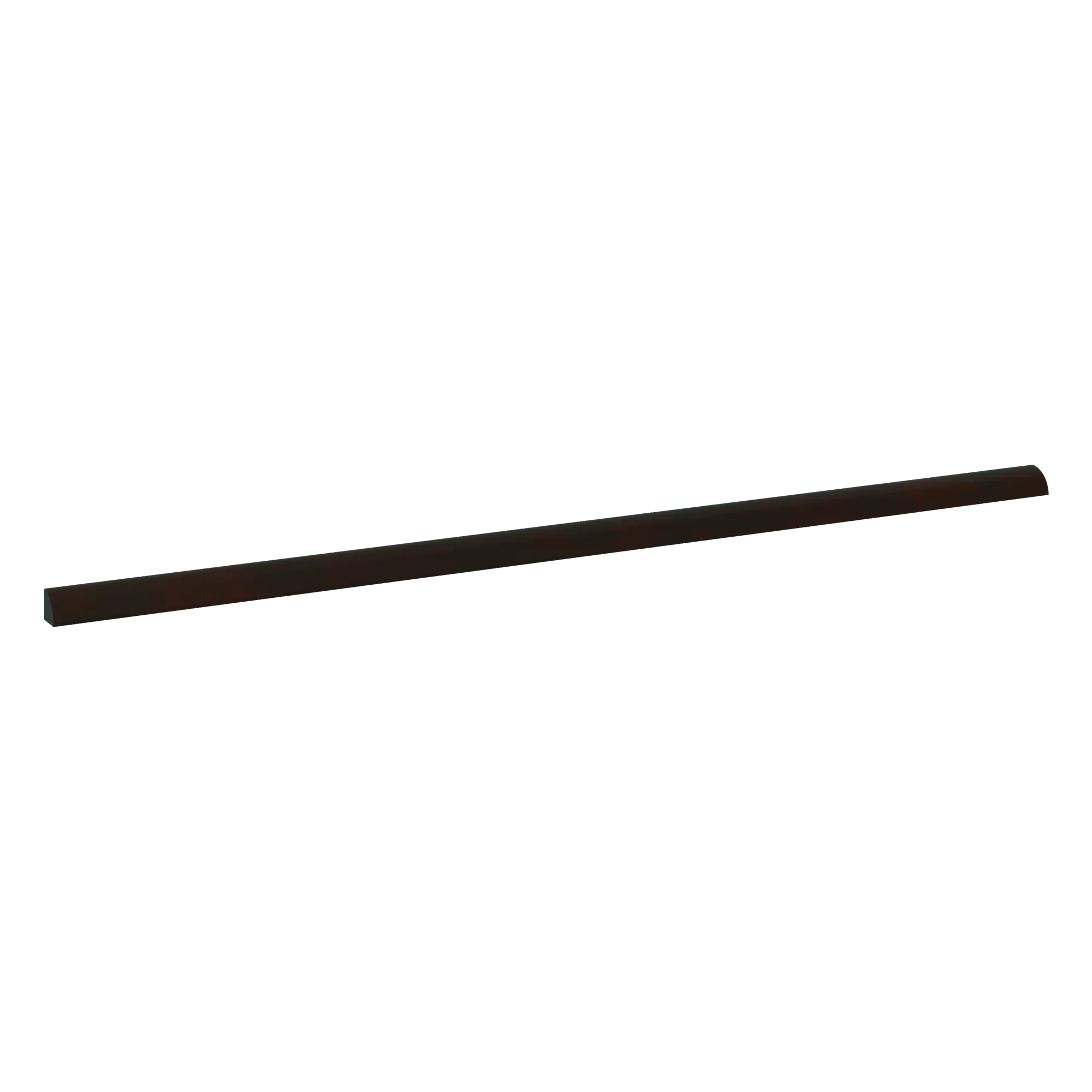 J&K Espresso K8 96" W Quarter Round Molding