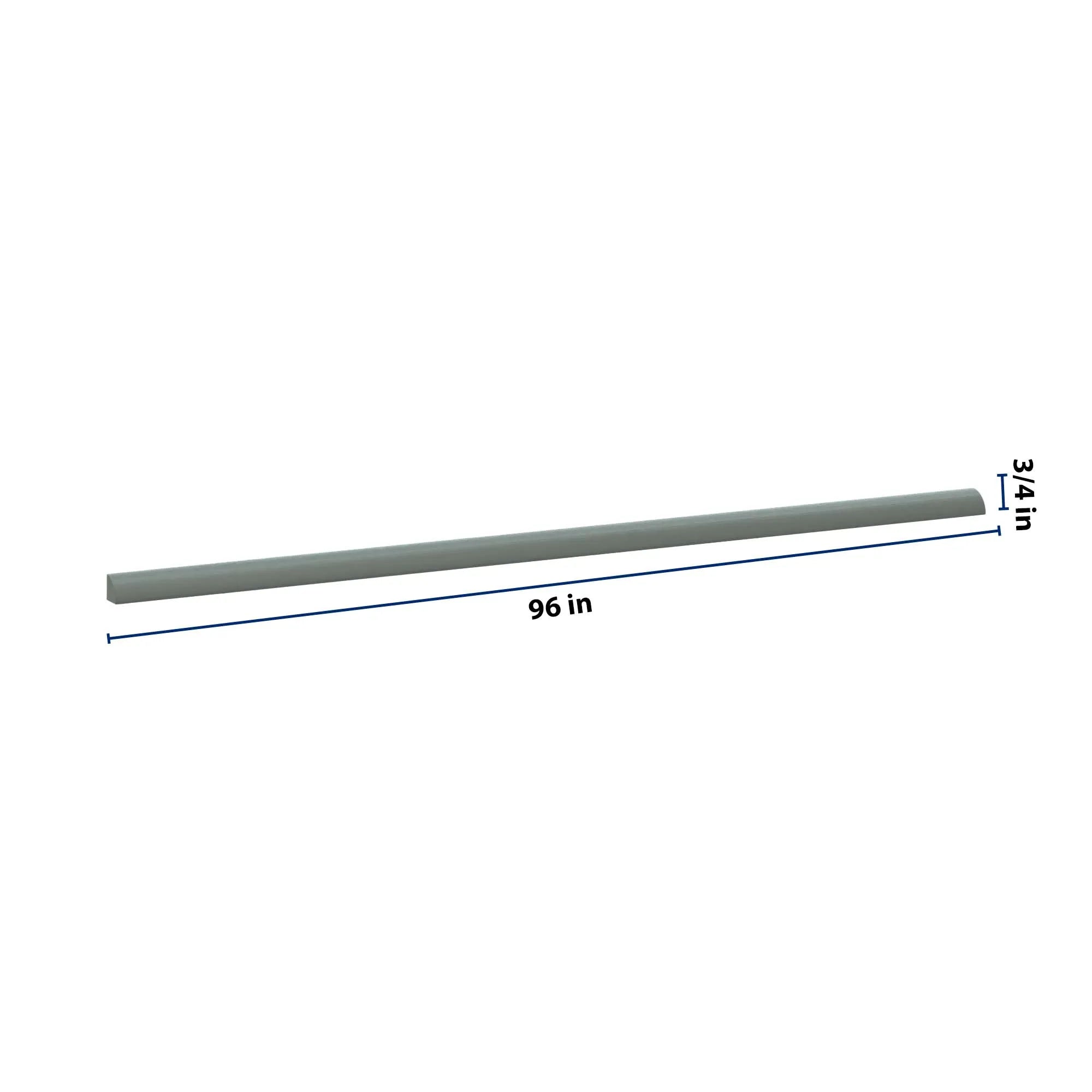 J&K Sage E3 96" W Quarter Round Molding