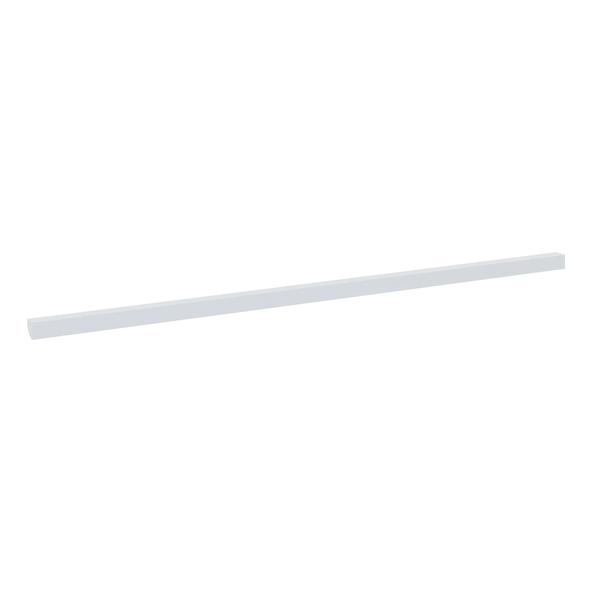J&K White Shaker S8 96" W Quarter Round Molding