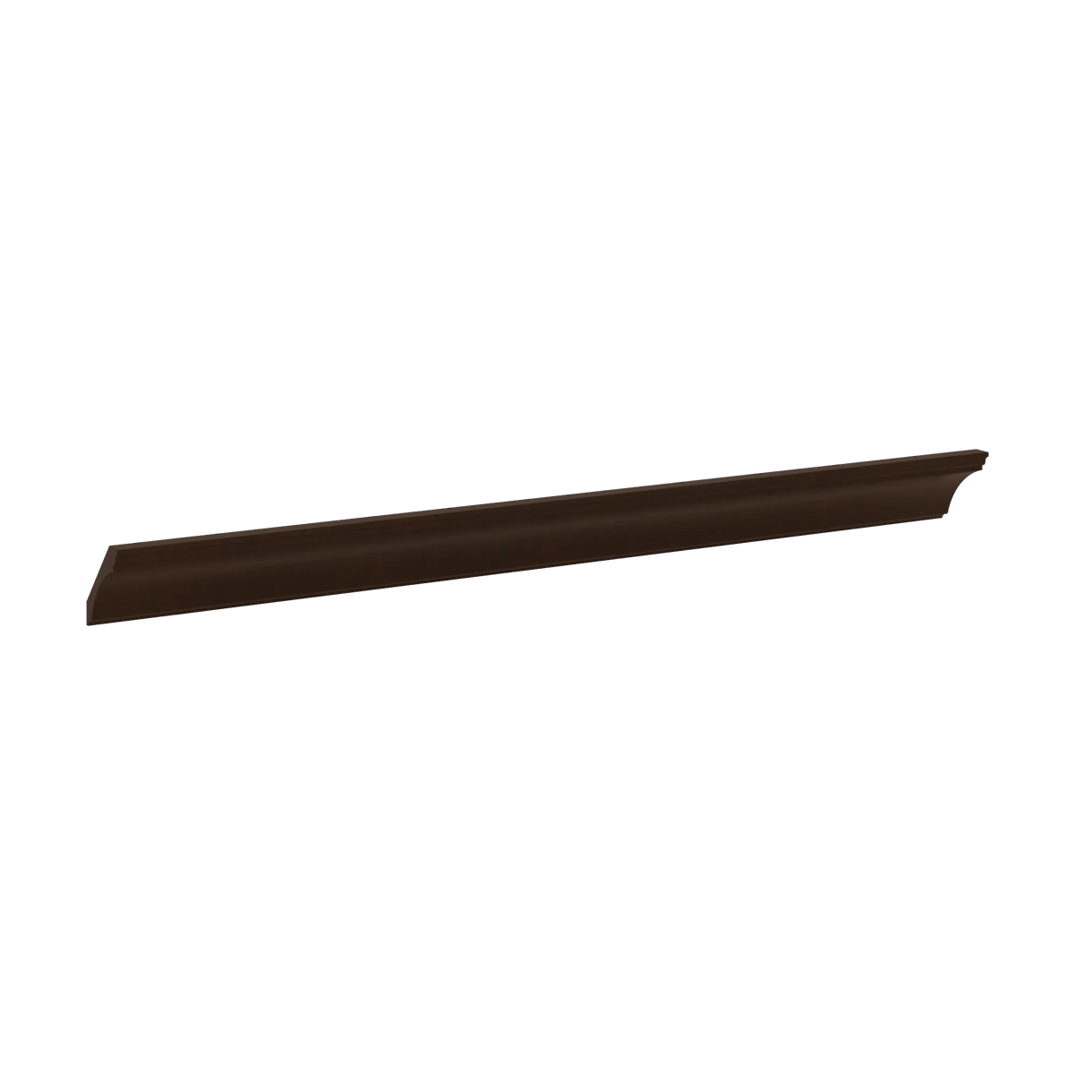 CNC Luxor 5-Piece Espresso 96" W X 3 1/8" H X 2 1/8" D Royal Cove Crown Molding